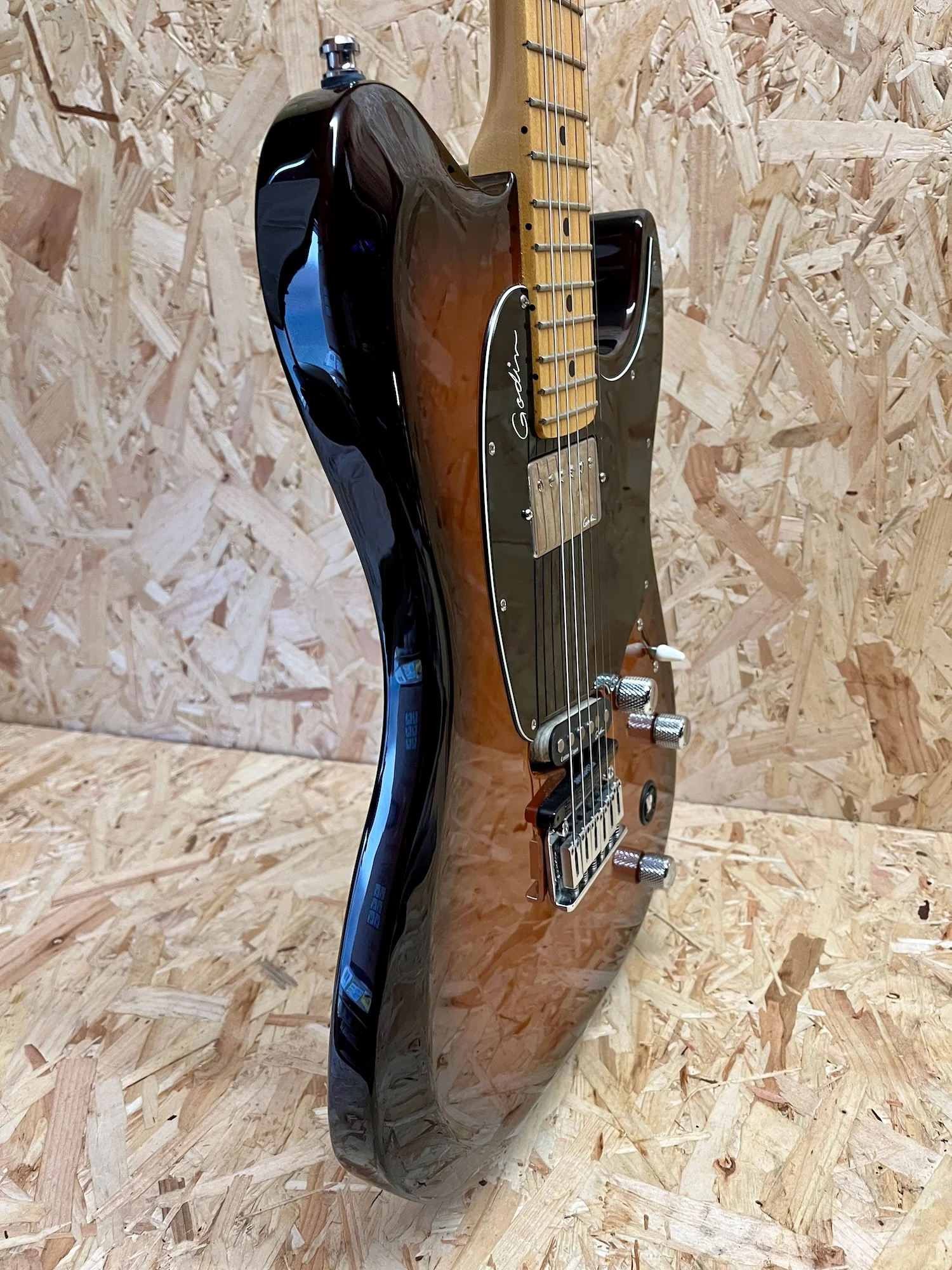 Godin Session Custom Tripleplay Lightburst - Pre-owned - Image 14