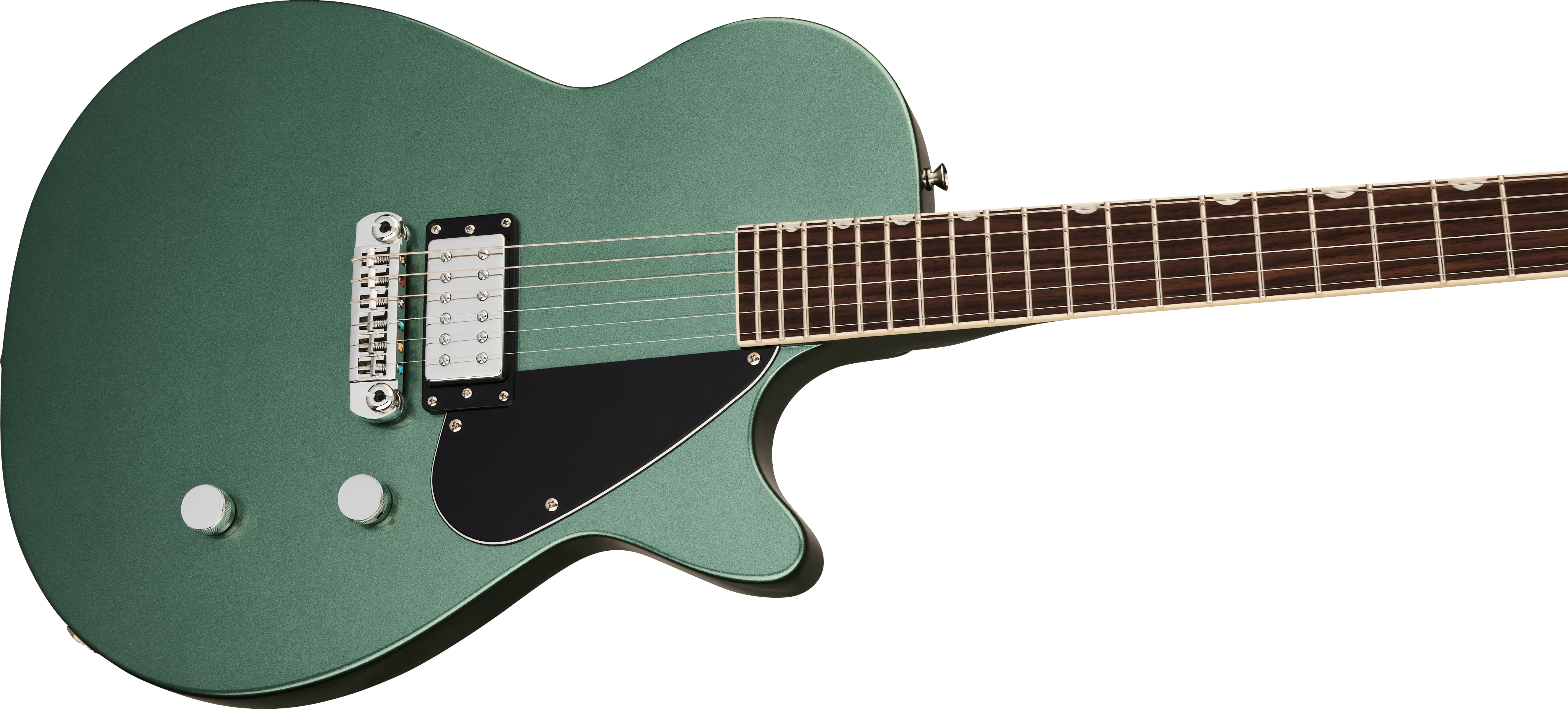 Gretsch Electromatic® Jet™ Club 1 Pickup, Rosewood Fingerboard, Steel Olive - Image 3