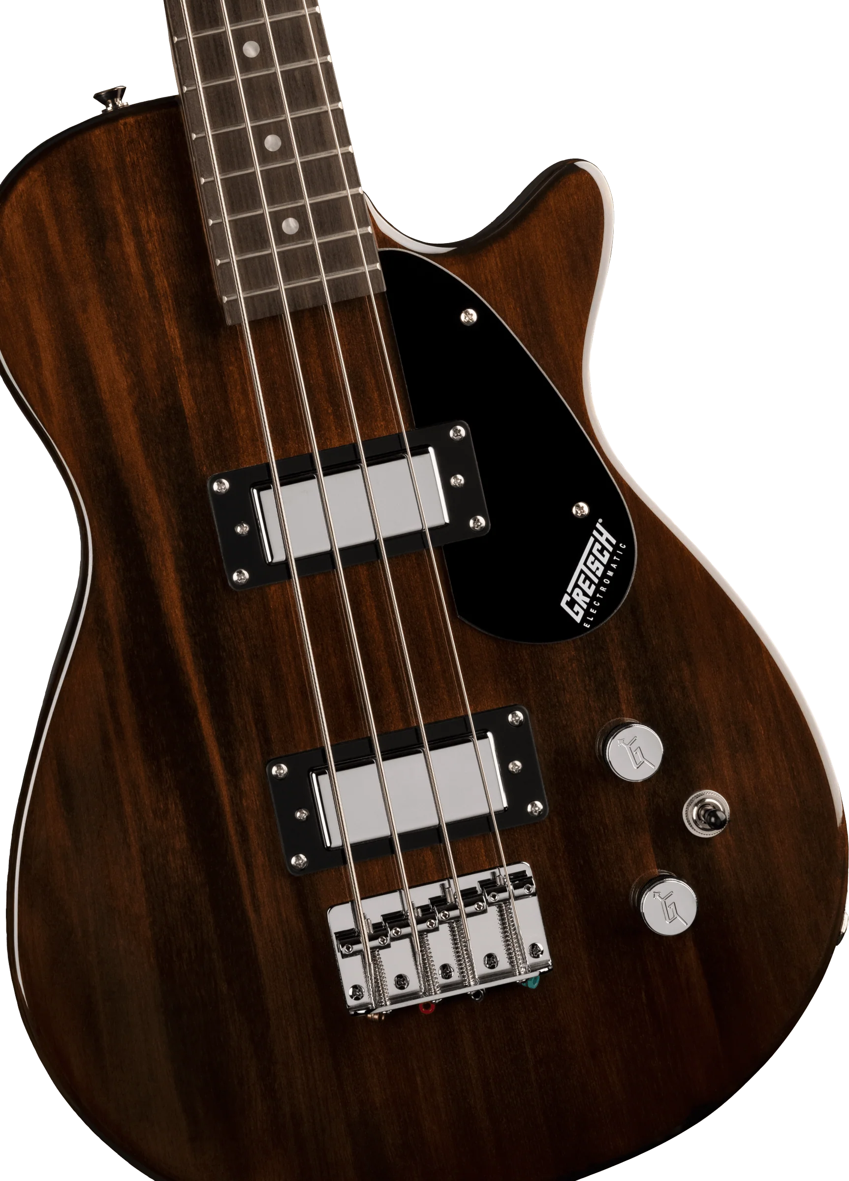 Gretsch G2220 Electromatic® Junior Jet™ Bass II Short-Scale, Black Walnut Fingerboard, Walnut Stain - Image 3