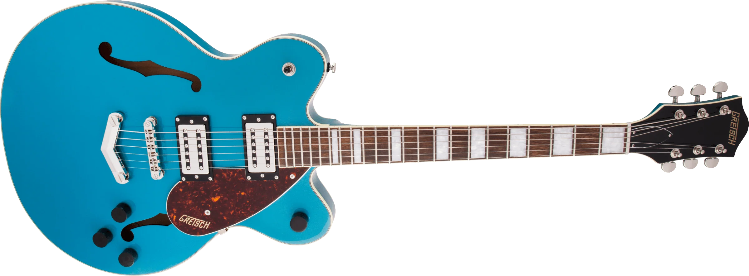Gretsch G2622 Streamliner™ Center Block Double-Cut with V-Stoptail, Broad'Tron™ BT-2S Pickups, Laurel Fingerboard, Ocean Turquoise - Image 2