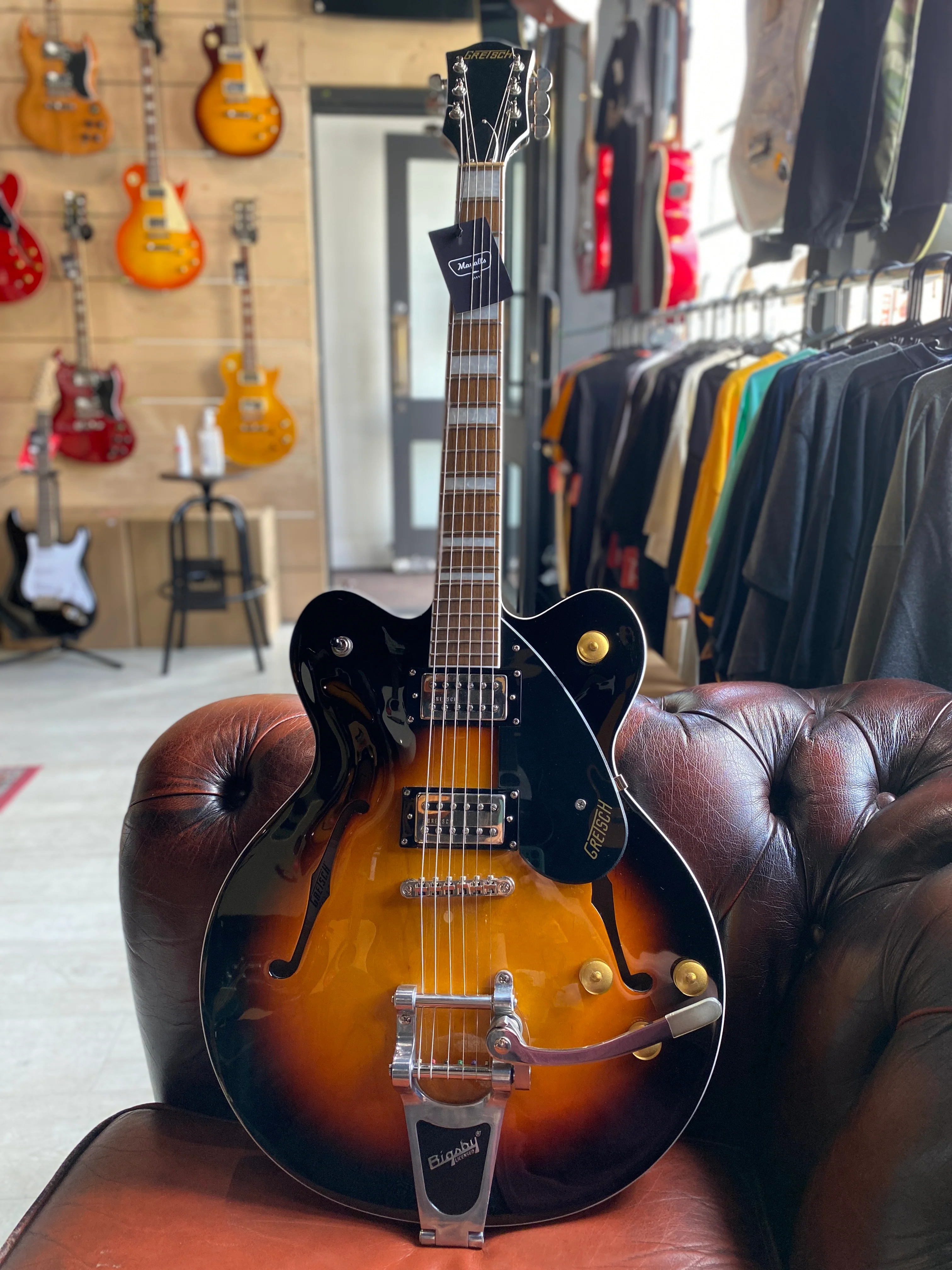 Gretsch G2622T Streamliner™ Center Block With Bigsby®, Sunburst - Image 9