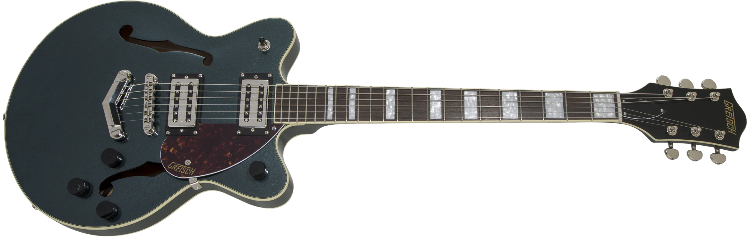Gretsch G2655 Streamliner™ Center Block Jr. Double-Cut with V-Stoptail, Laurel Fingerboard, Gunmetal *SETUP PRICE - Image 3
