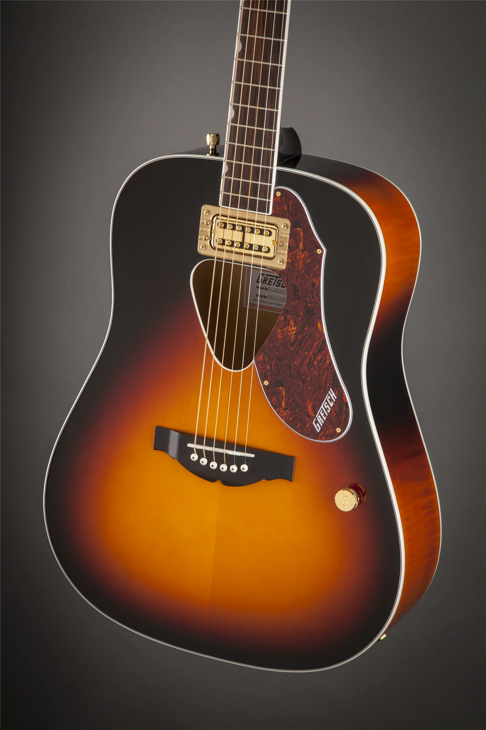 Gretsch G5031FT Rancher™ Dreadnought Acoustic Guitar - Fideli-Tron Pickup, Sunburst - Image 5