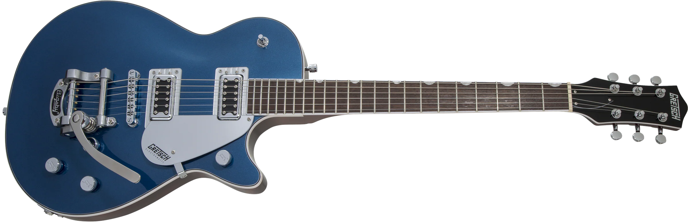 Gretsch G5230T Electromatic® Jet™ FT Single-Cut with Bigsby®, Black Walnut Fingerboard, Aleutian Blue - Image 5