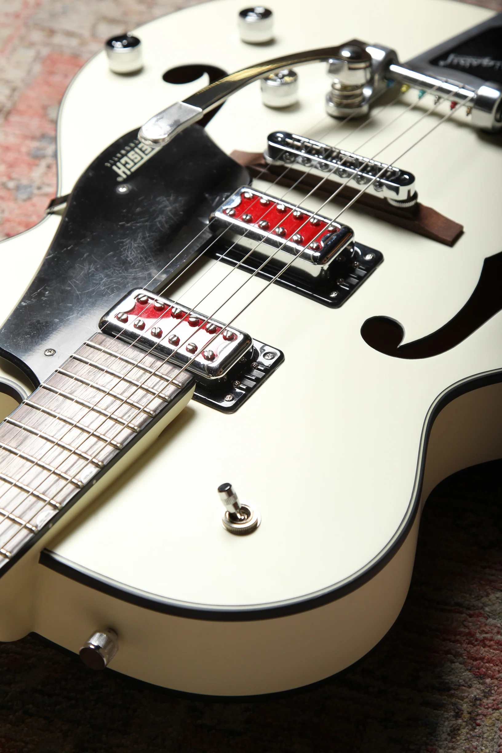 Gretsch G5410T Rat Rod Hollow Body - Matte Vintage White -  Pre-Owned - Image 7