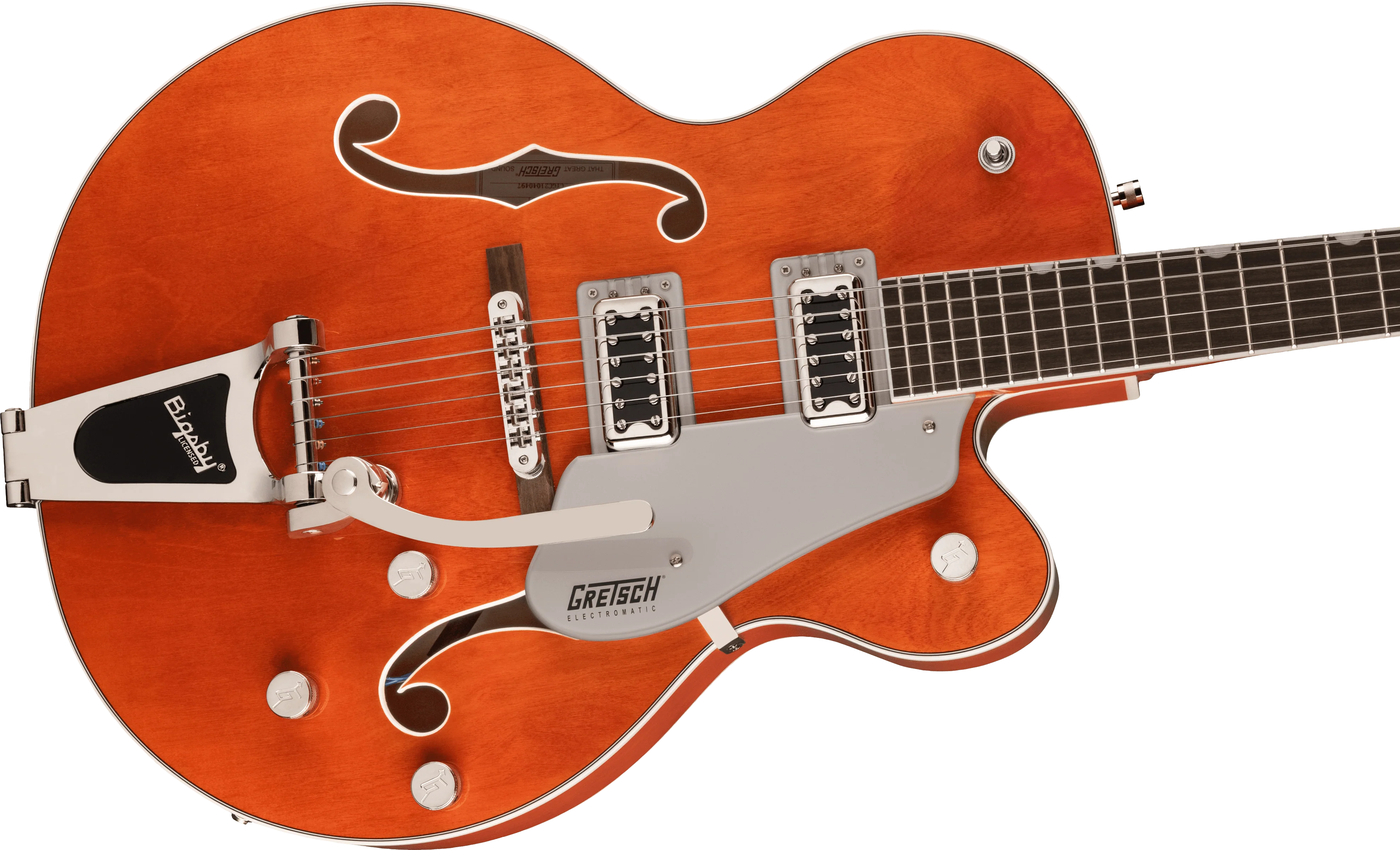 Gretsch G5420T Electromatic® Classic Hollow Body Single-Cut with Bigsby®, Laurel Fingerboard, Orange Stain *SETUP PRICE - Image 7