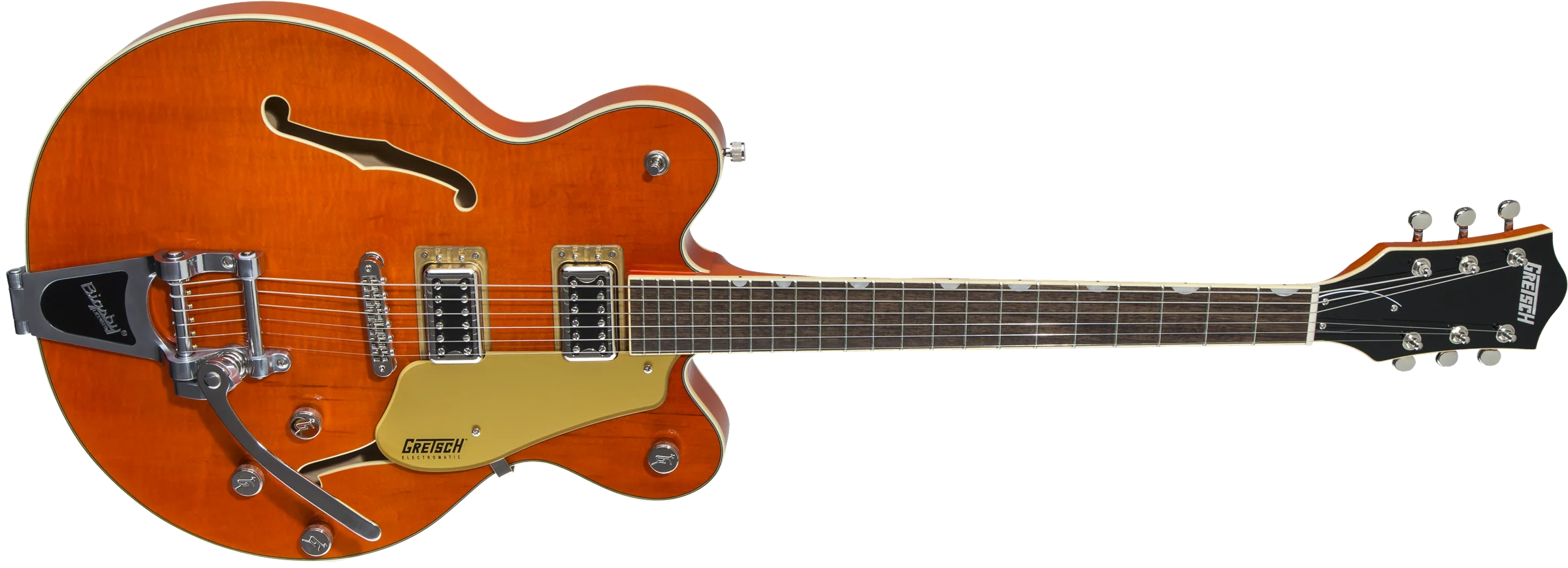 Gretsch G5622T Electromatic® Center Block Double-Cut with Bigsby®, Laurel Fingerboard, Orange Stain - Image 5