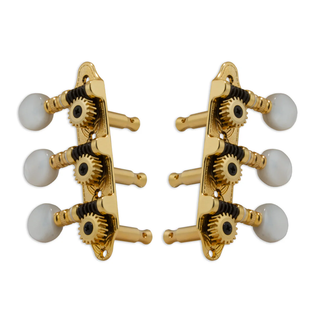 Grover Sta-Tite Mini Machineheads ~ Gold - Image 2