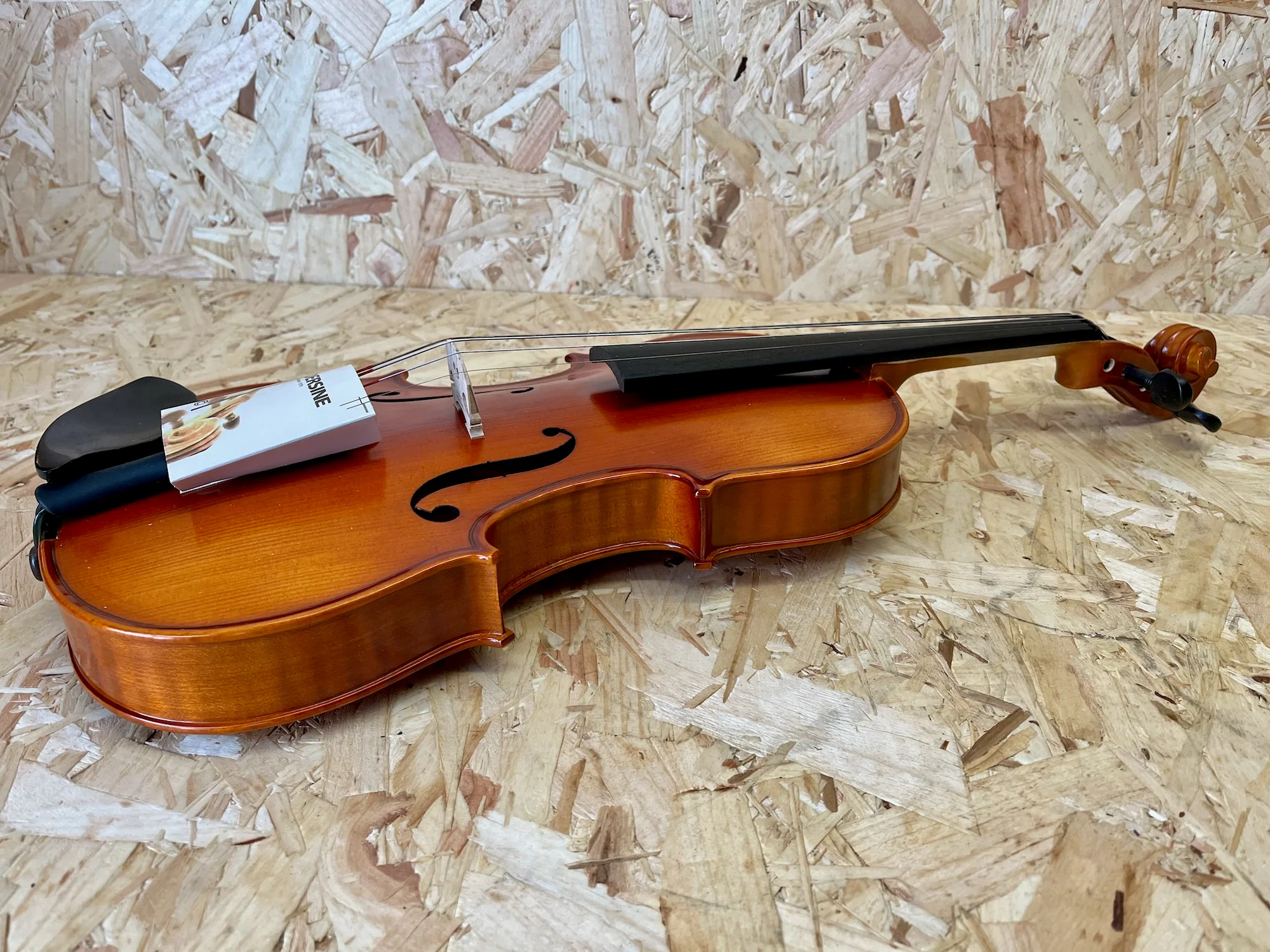 Hidersine Violin Vivente 3/4 Outfit w/Case & Bow (B-Stock) - 3180B - Image 10
