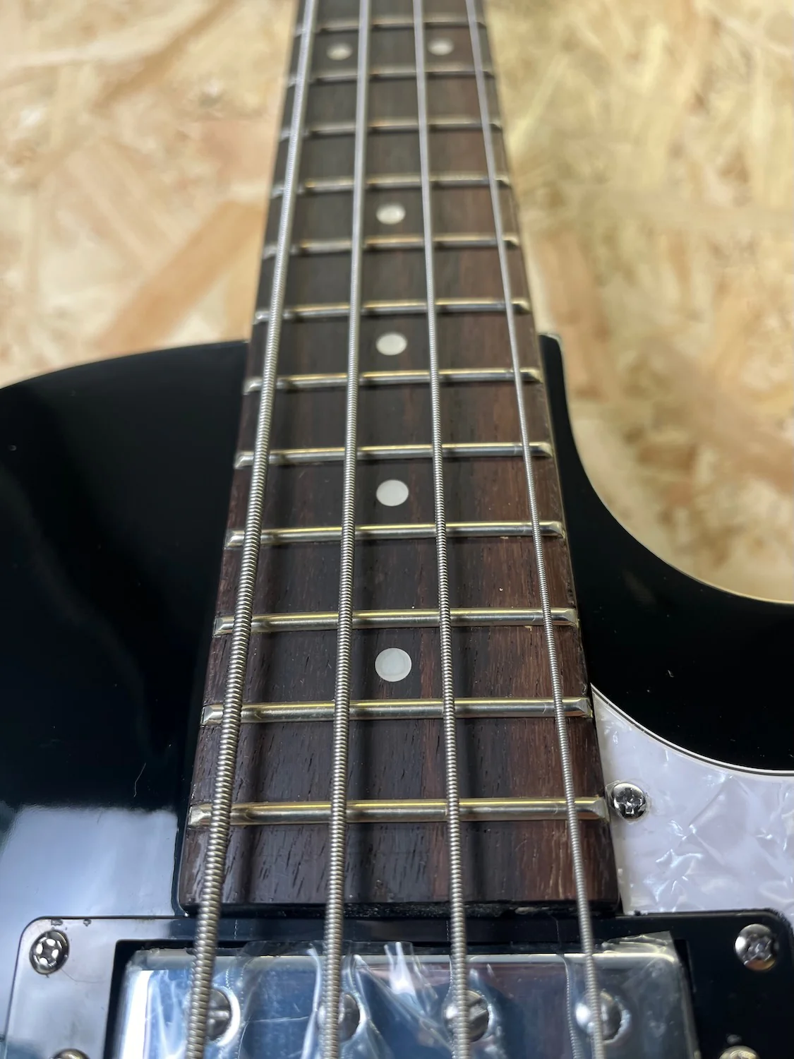 Hofner Ignition SE Club Hollow Body Bass - Solid Black - (B-Stock) - Image 11