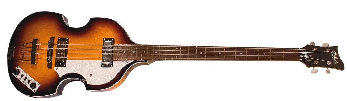 Hofner Ignition Violin Hollow Body Bass Sunburst - Image 3