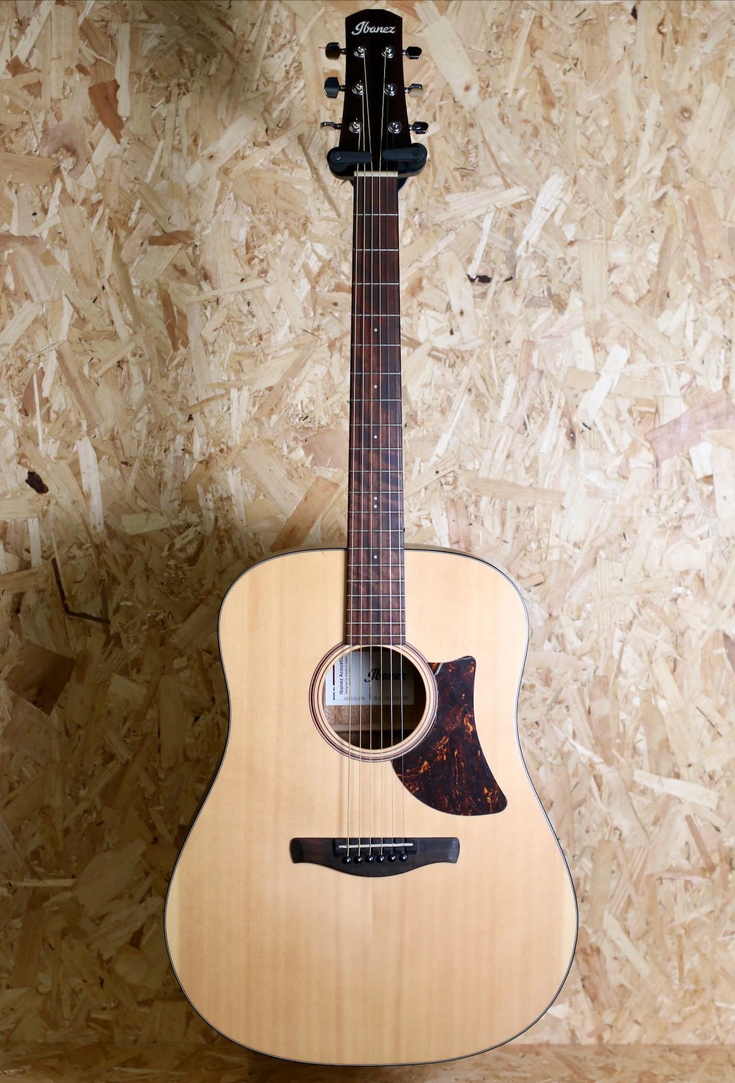 Ibanez AAD100 Solid Top Acoustic Dreadnought Guitar - Pre-owned - Image 3