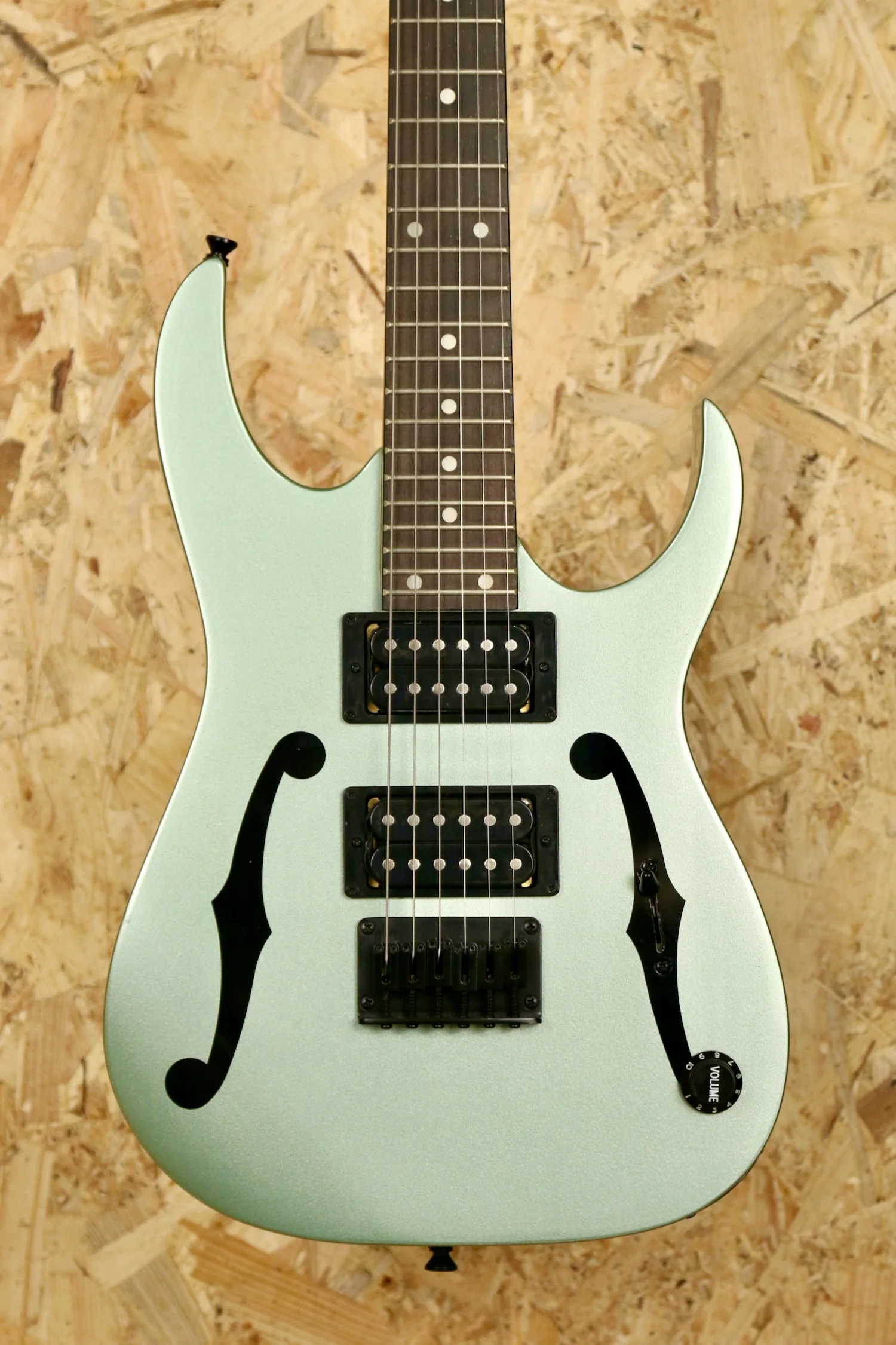 Ibanez PGMM21 Paul Gilbert in Metallic Light Green - Pre-Owned - Image 6