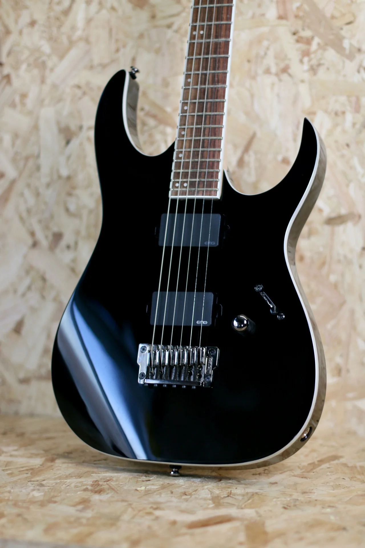 Ibanez RGIB21 Iron Label Baritone in Black - Pre-Owned - Image 4