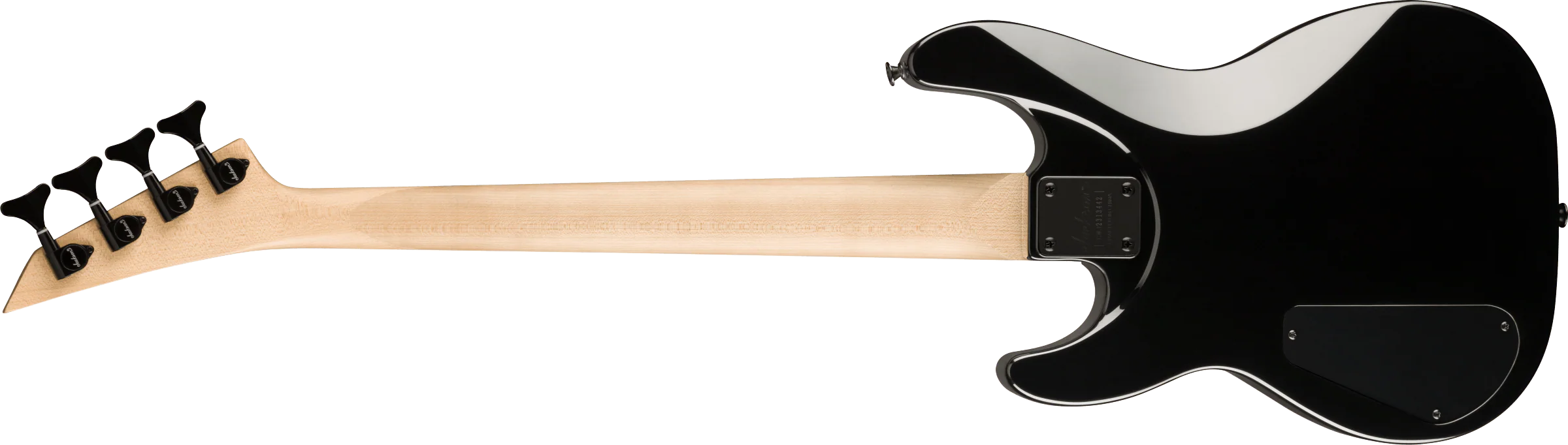 Jackson Limited Edition JS Series Concert™ Bass Minion JS1X, Amaranth Fingerboard, Silverburst - Image 2