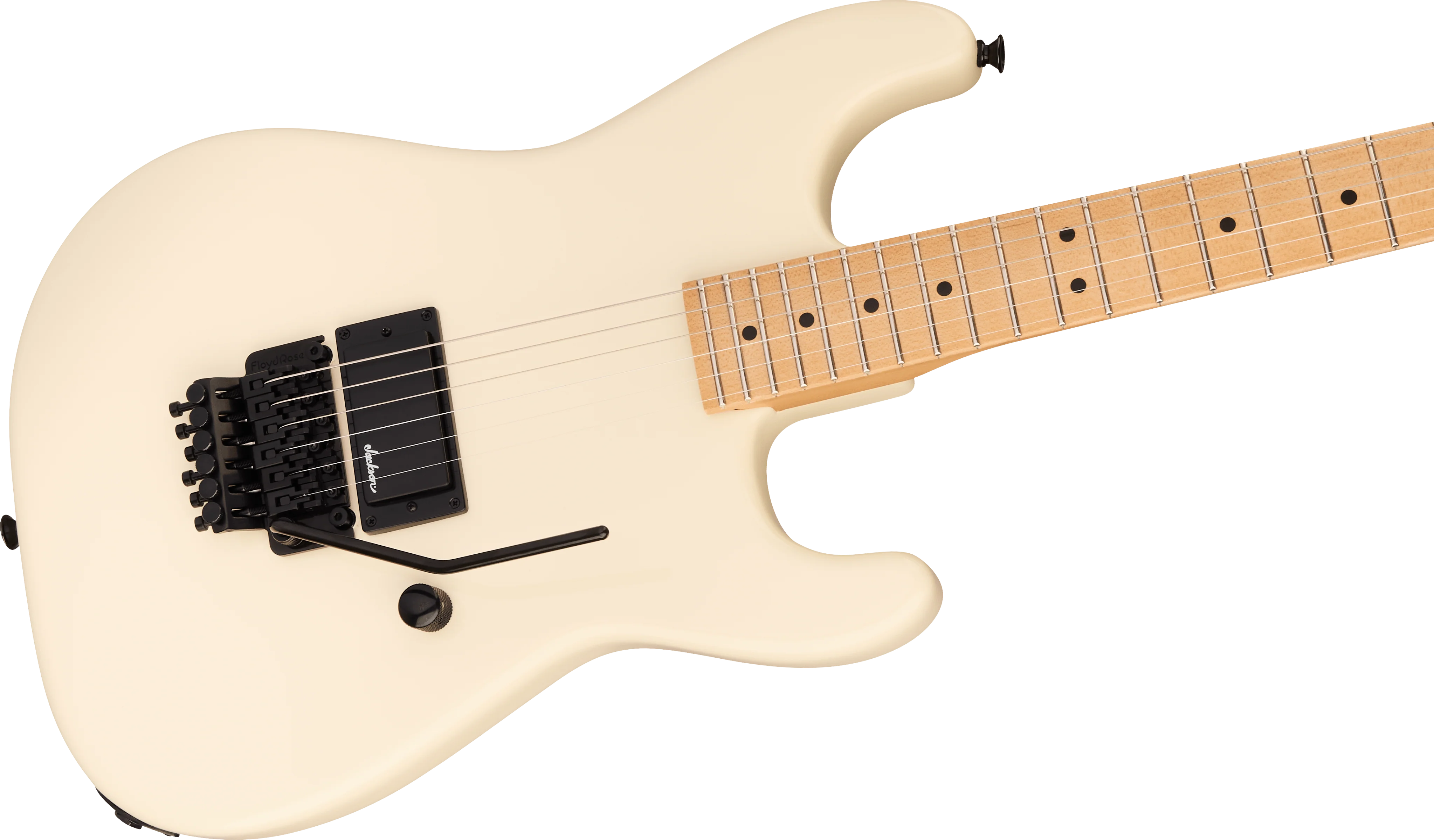Jackson Pro Origins 1985 San Dimas SD1A H FR, Maple Fingerboard, Vanilla Shake W/Bag - Image 4