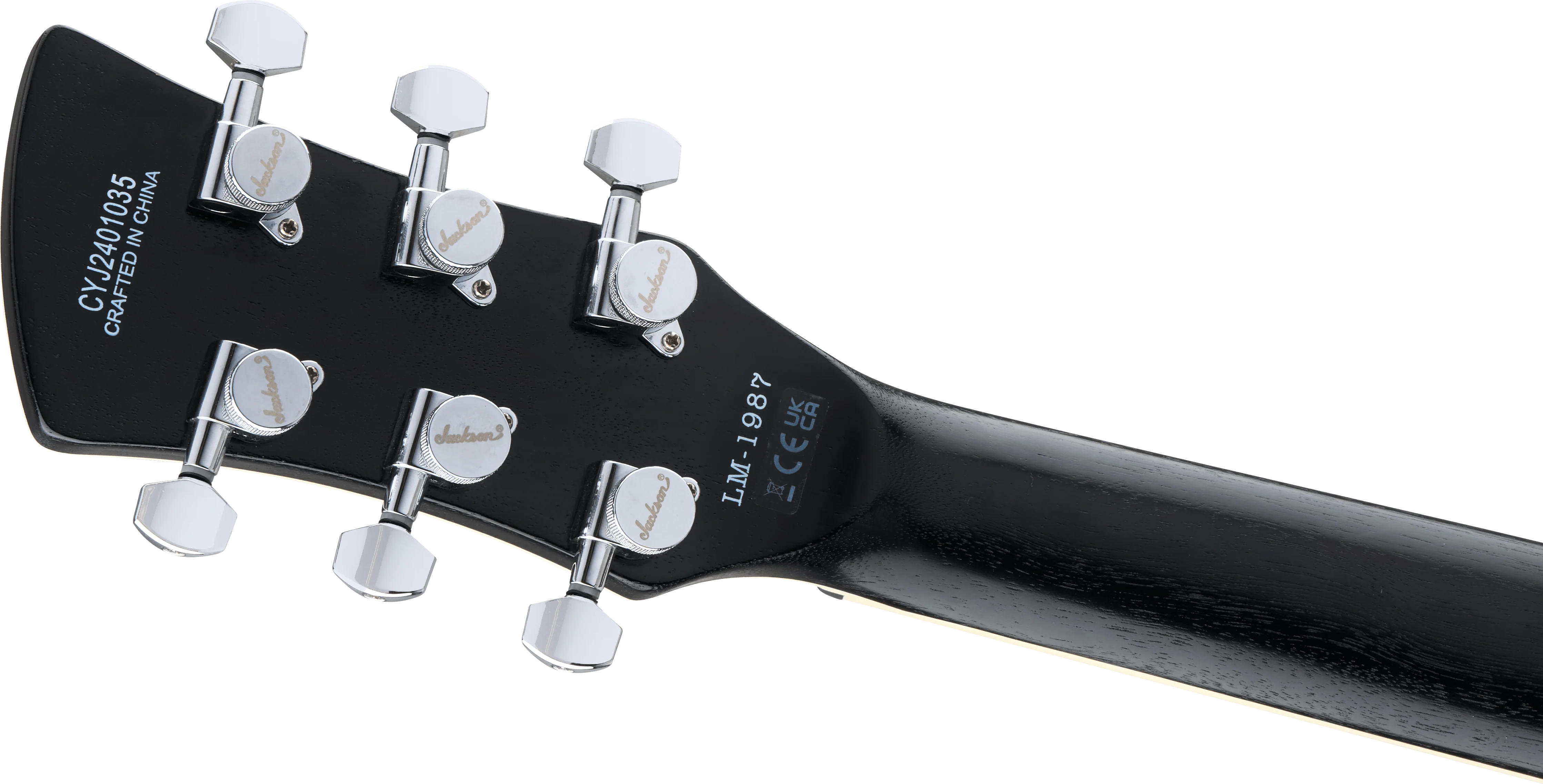 Jackson Pro Series Signature Lee Malia LM-87, Amaranth Fingerboard, Open Pore Black W/ Gigbag - Image 6