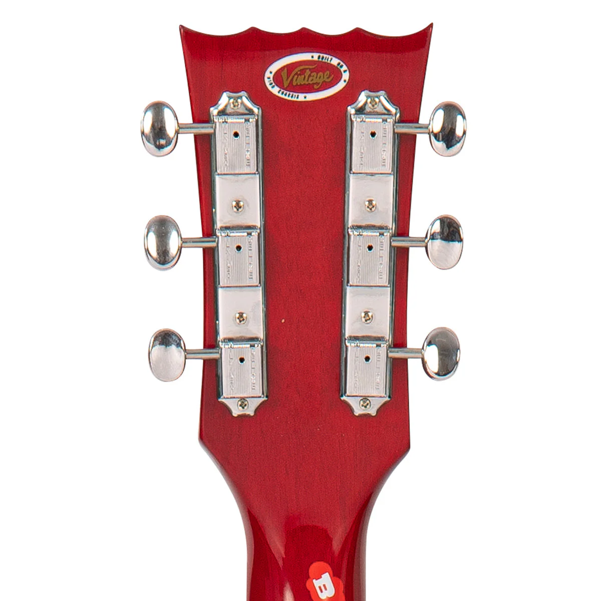 Joe Doe 'Hot Rod' Electric Guitar by Vintage ~ Cali-Sunset Burst with Case - Image 7