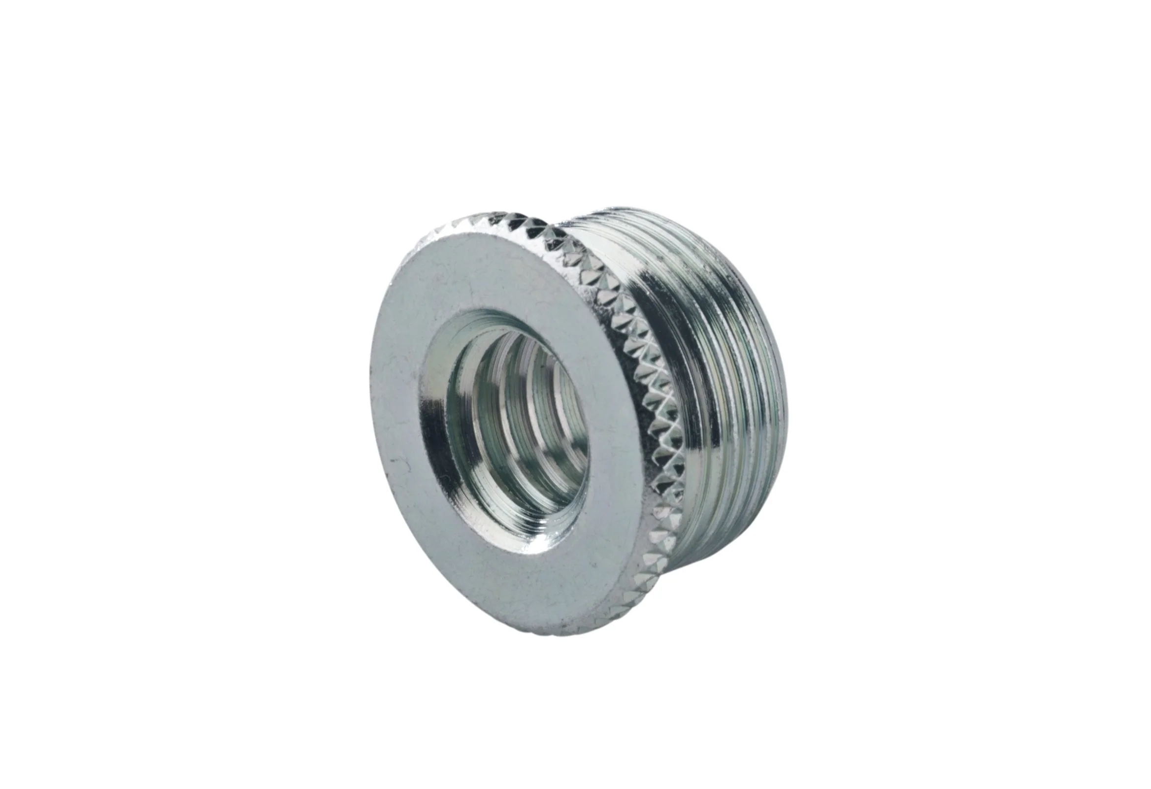 K&M THREAD ADAPTER ZINC PLATED 3/8 INCH