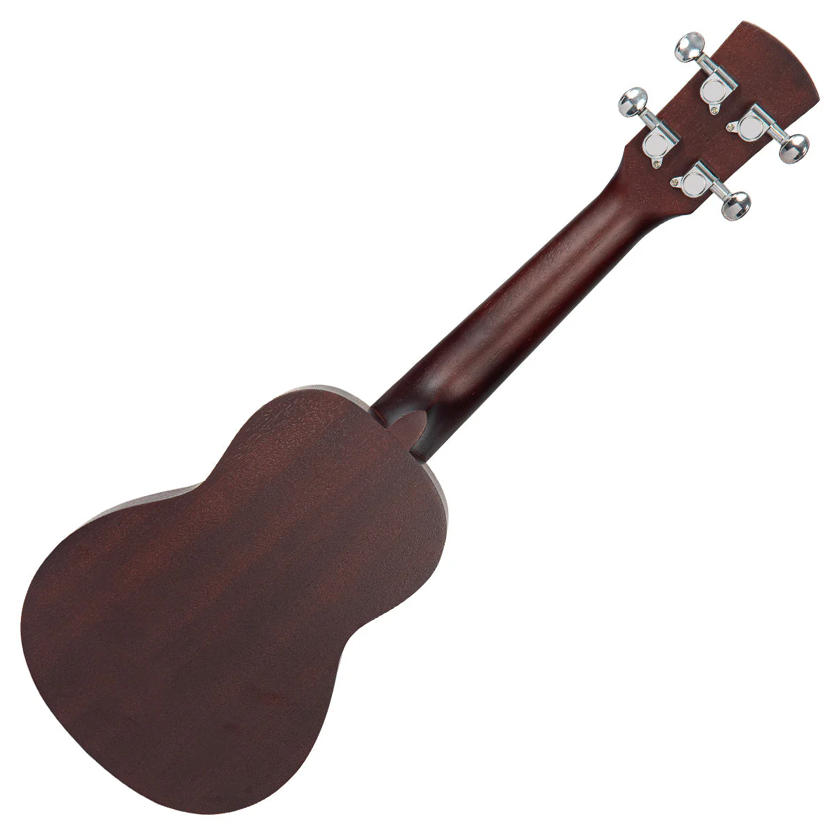 Vintage Laka Sapele Series Soprano Ukulele & Bag ~ Chocolate - Image 2