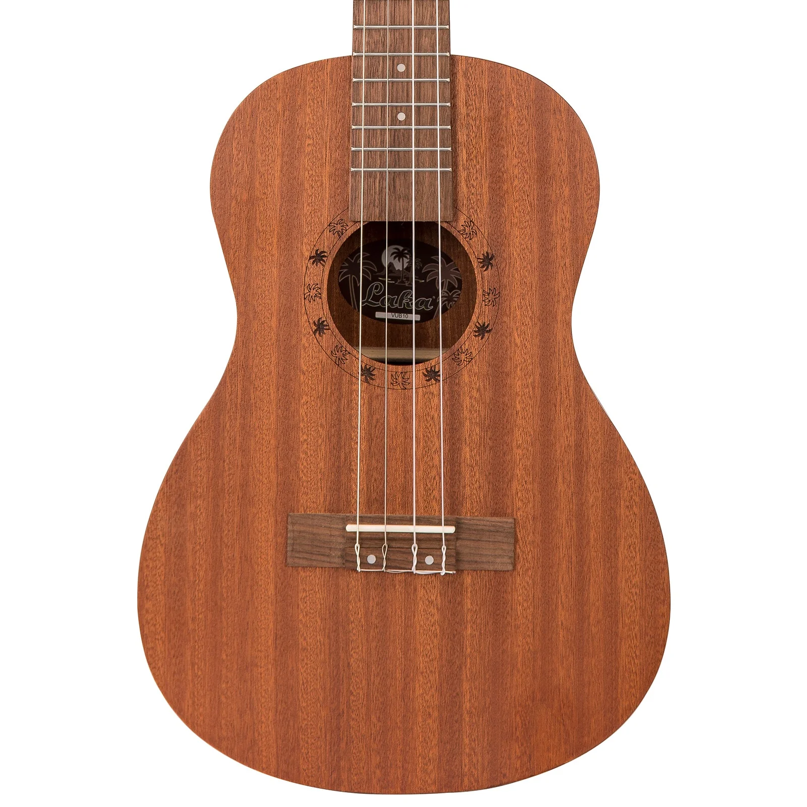 Laka Mahogany Series Ukulele & Carry Bag ~ Baritone - Image 4