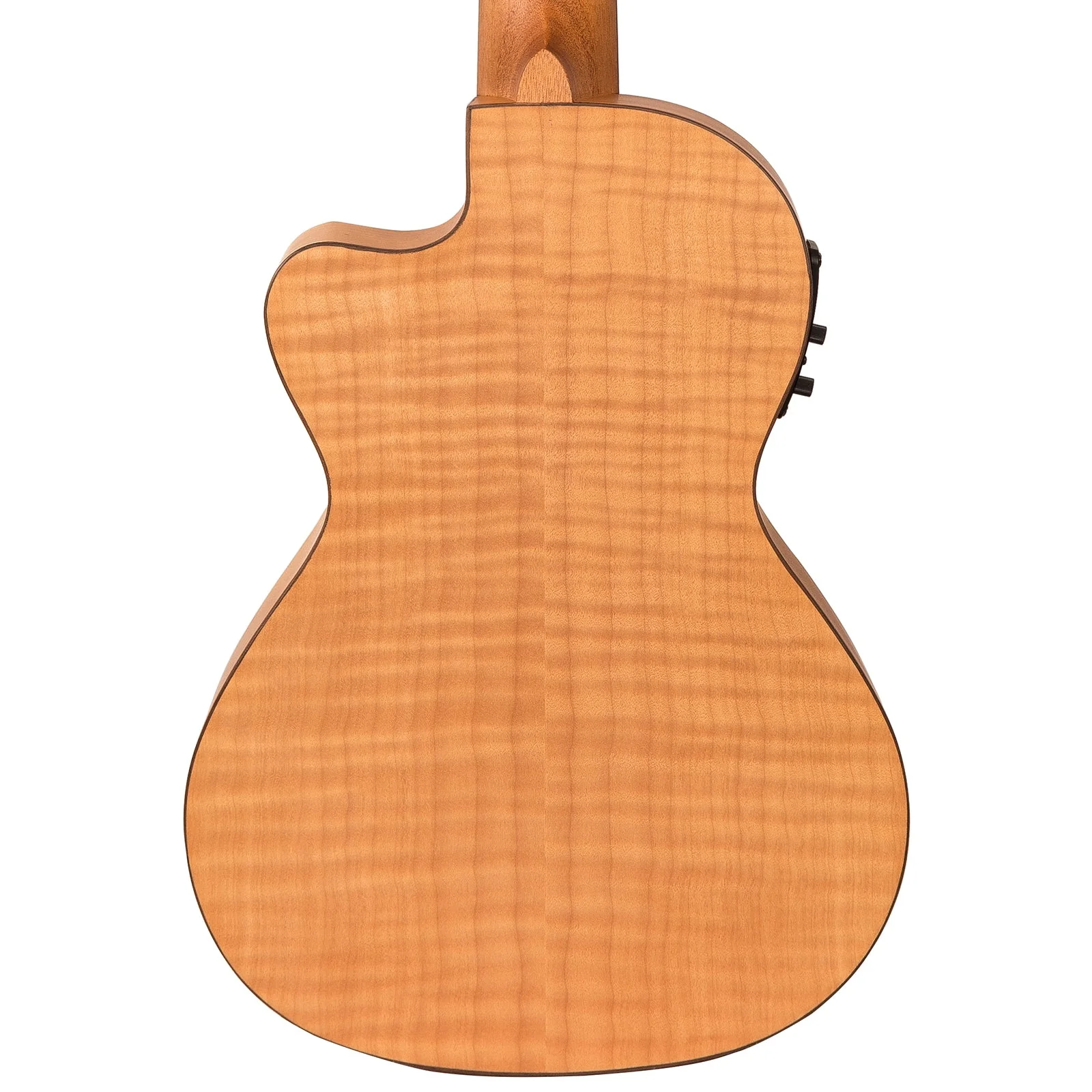 Laka Maple Series Electro-Acoustic Cutaway Ukulele & Carry Bag ~ Tenor - Image 6