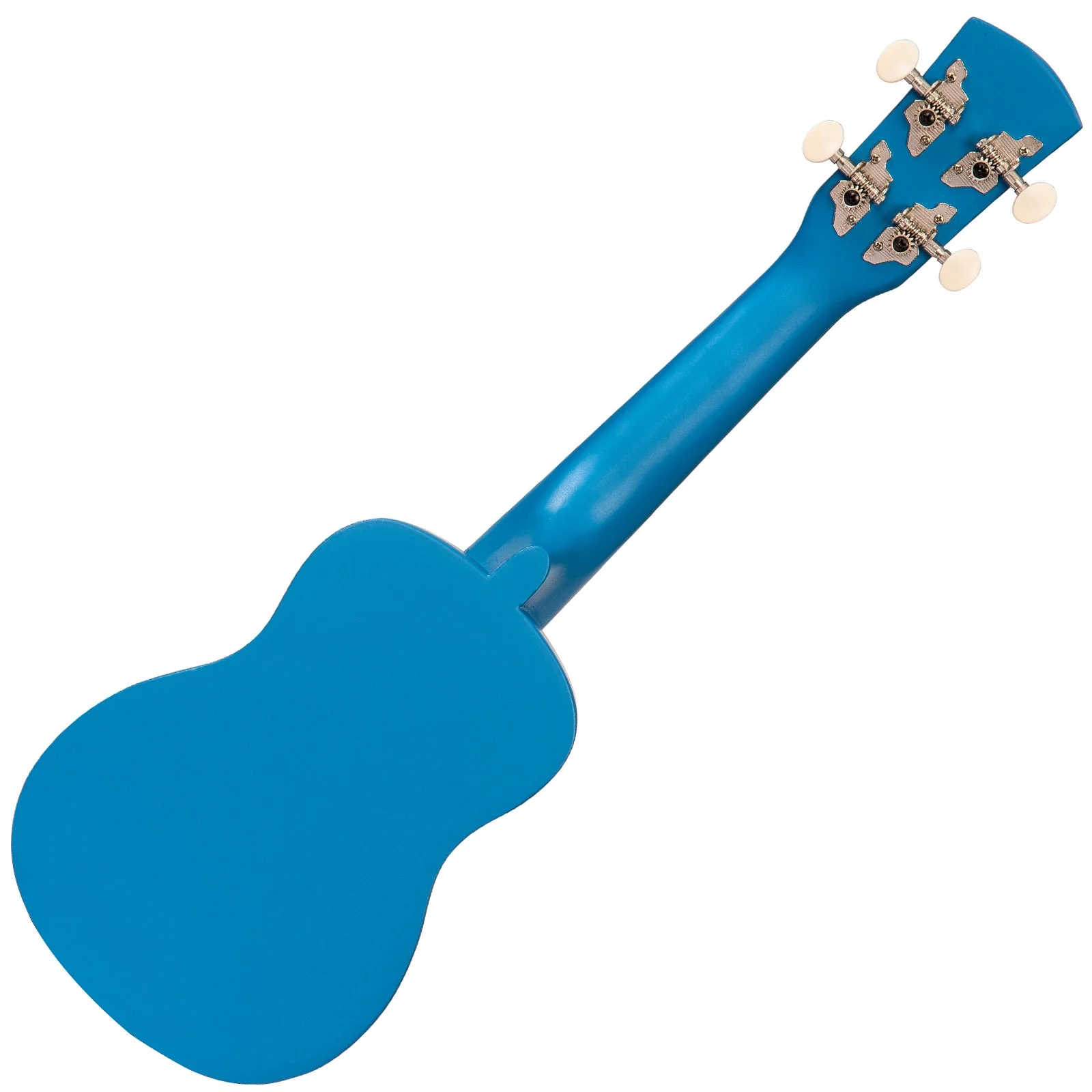 Laka Rainbow Series Soprano Ukulele & Carry Bag ~ Blue - Image 2
