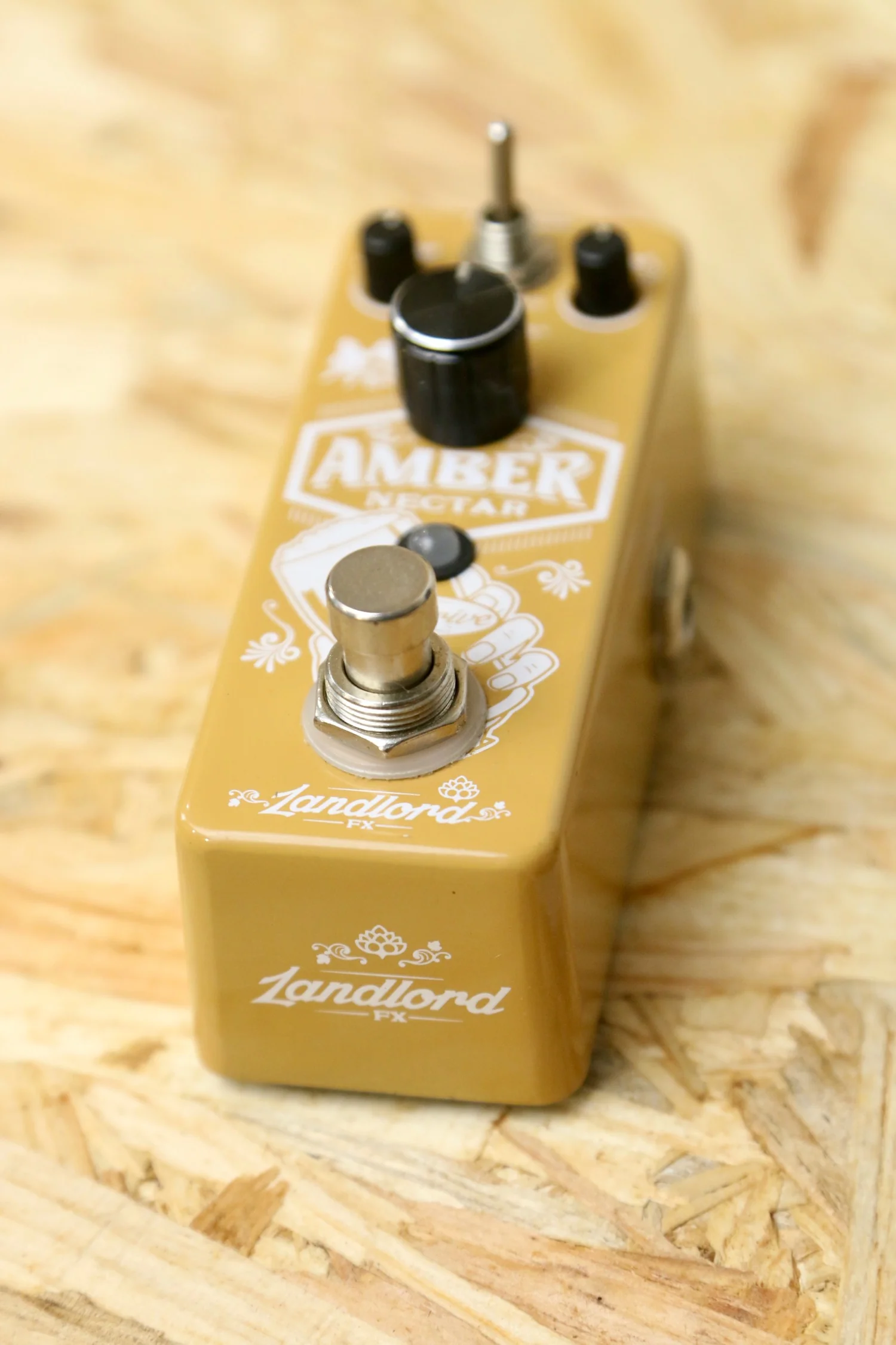 Landlord Amber Nectar Overdrive Pedal - Pre-owned - Image 2