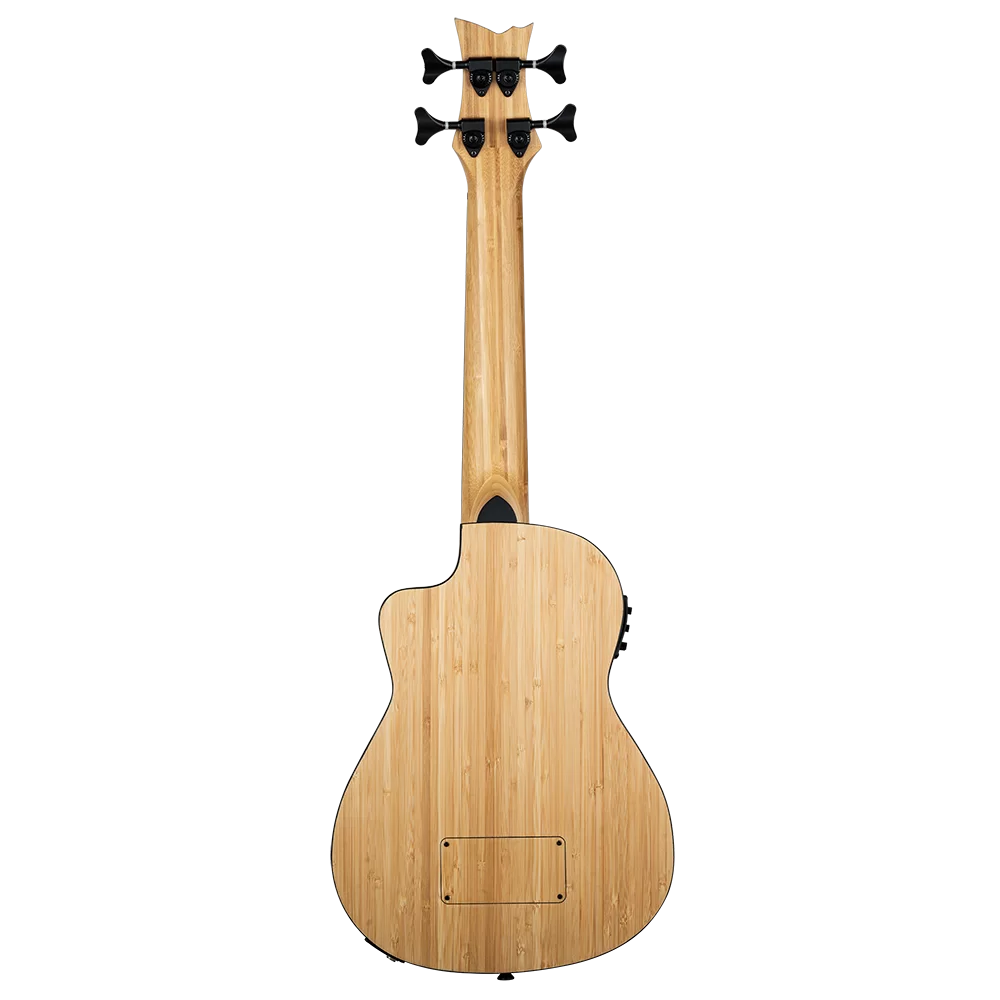 Ortega 4-String Short Scale Uke Bass Solid Bamboo Natural - RUNAB-UB - Image 5