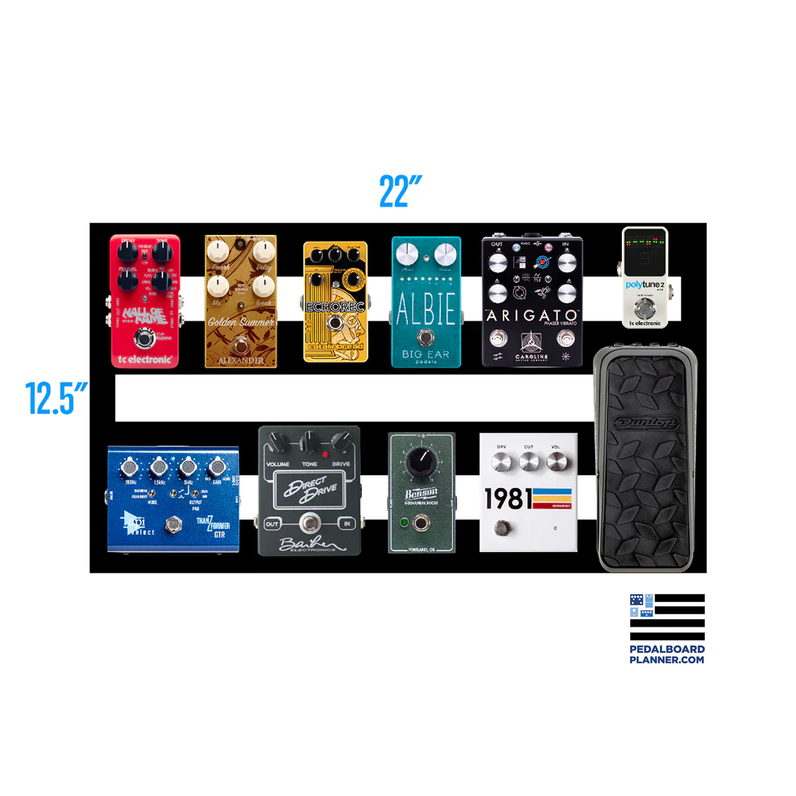 Pedaltrain® Classic 1 Pedalboard with Soft Case - Image 3