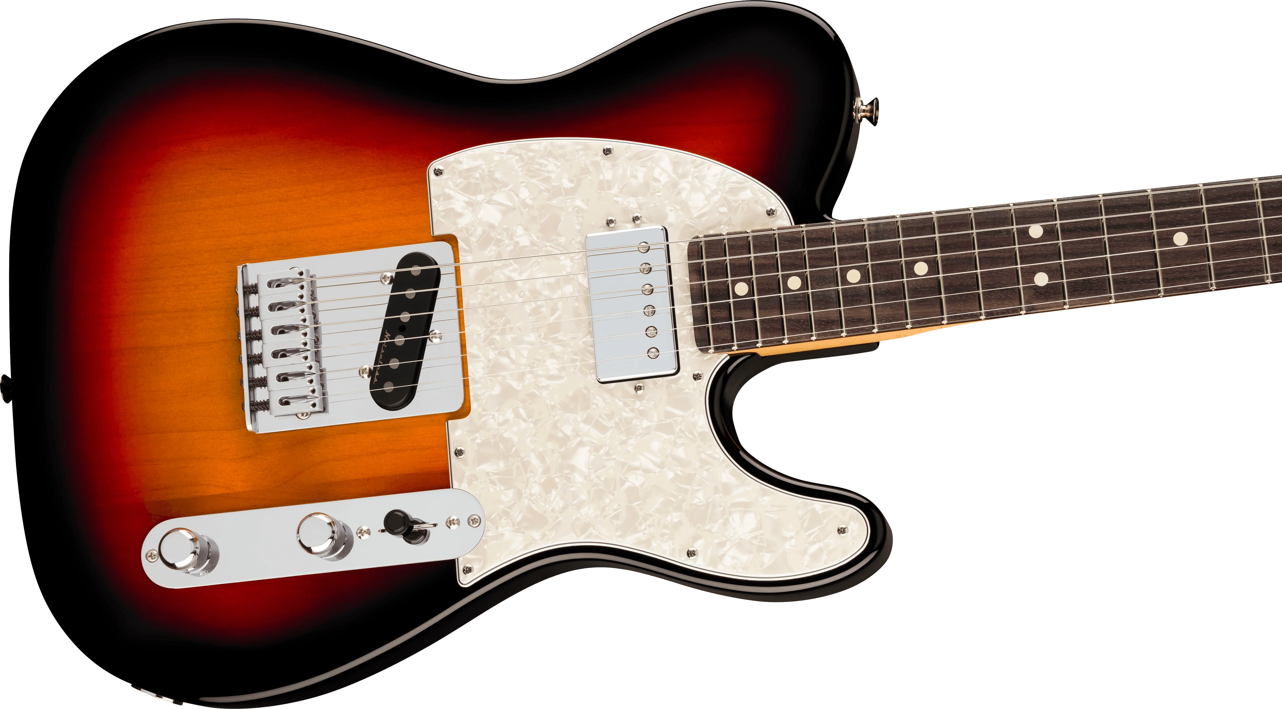 Fender Player II Modified Telecaster® SH, Rosewood Fingerboard, 3 Tone Sunburst w/Gig Bag - Image 3