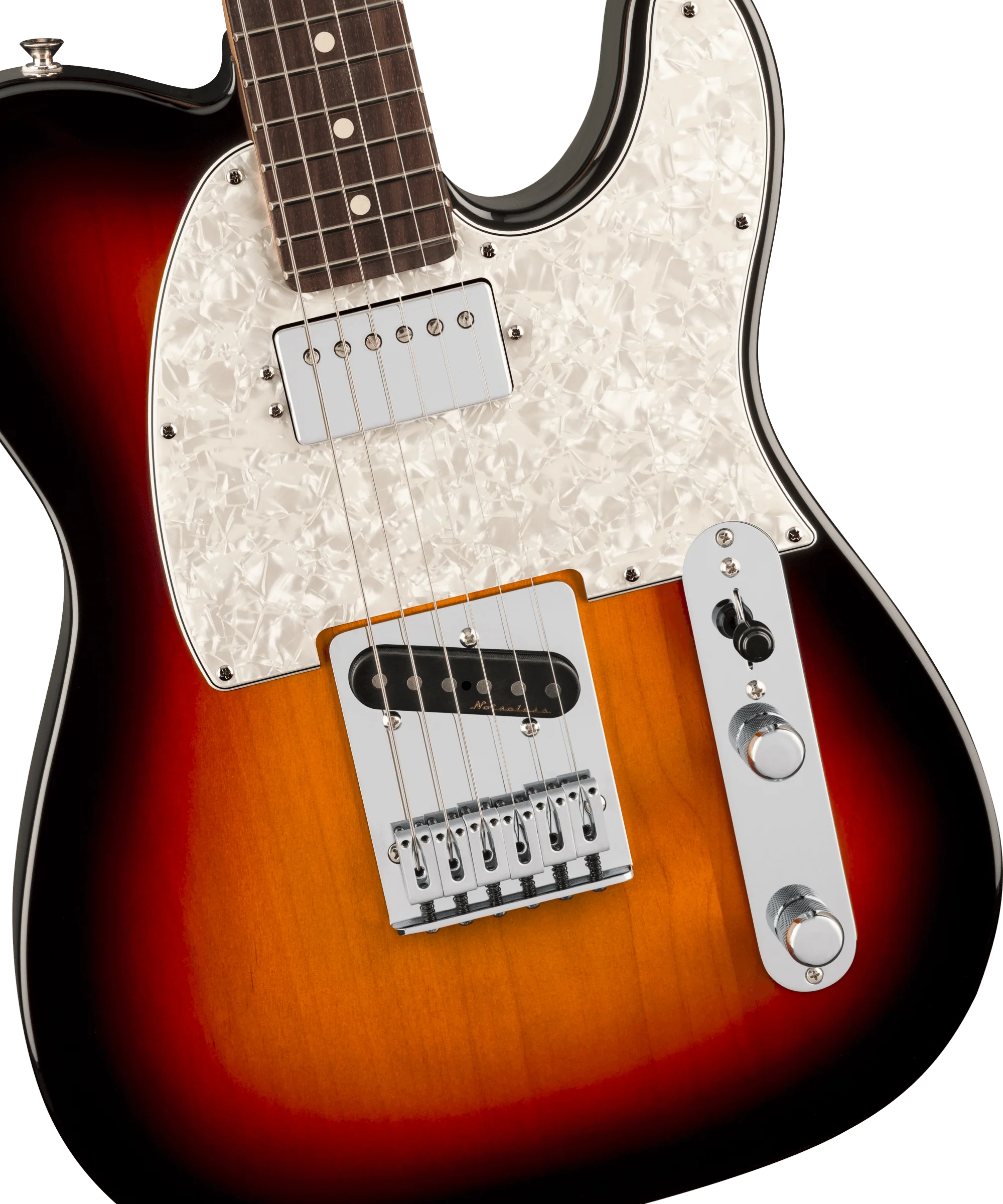 Fender Player II Modified Telecaster® SH, Rosewood Fingerboard, 3 Tone Sunburst w/Gig Bag - Image 4