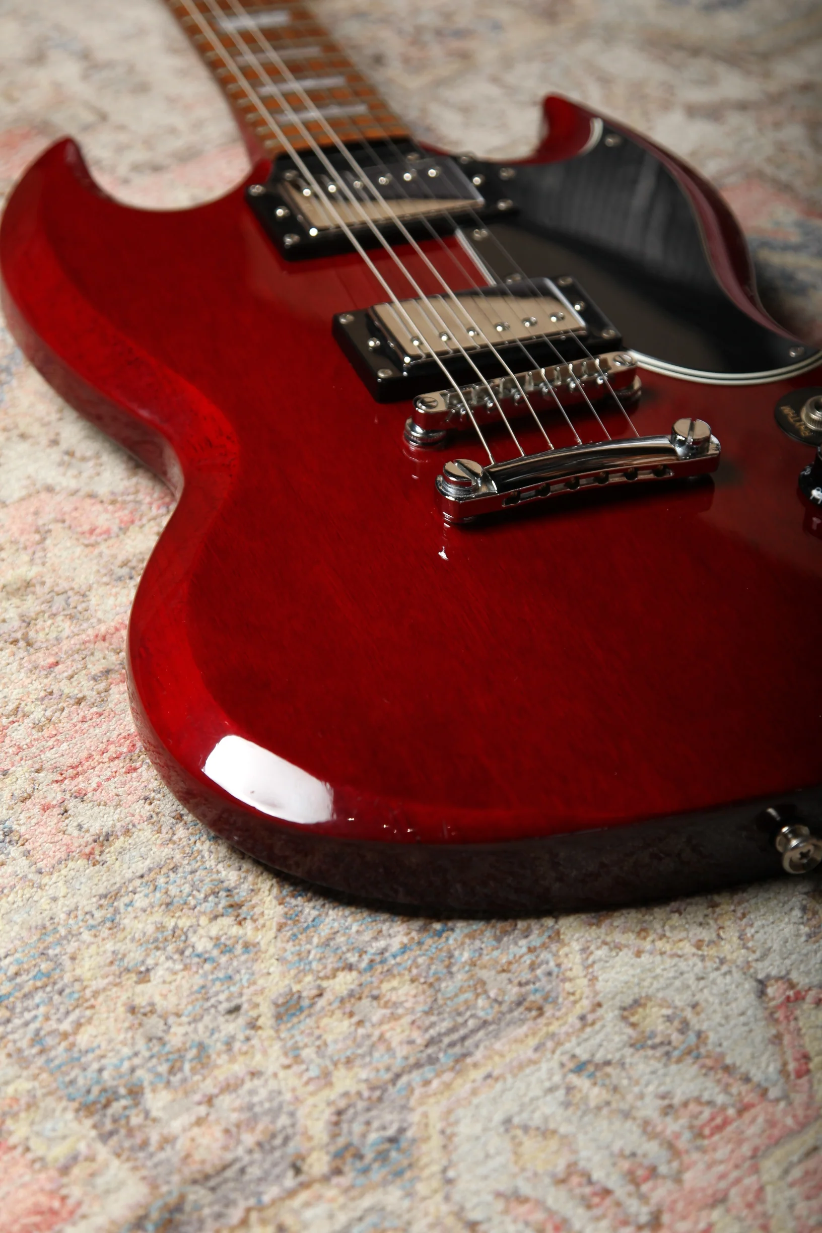 Pre-Owned 2003 Epiphone SG G400 - Cherry - Korean Made - Image 13
