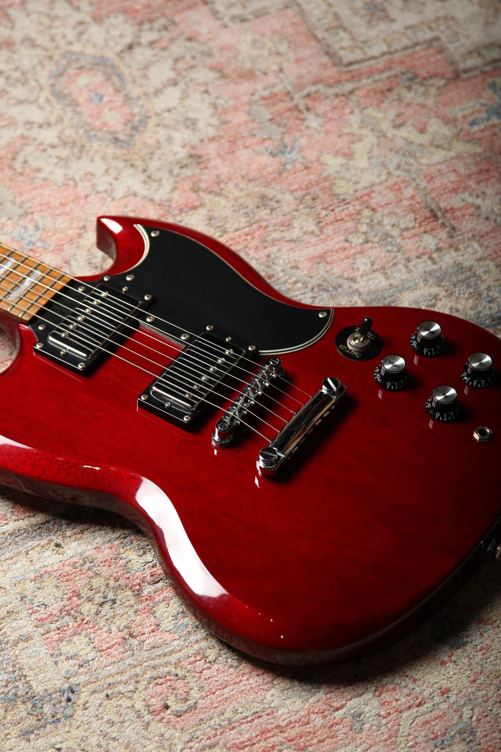 Pre-Owned 2003 Epiphone SG G400 - Cherry - Korean Made - Image 9