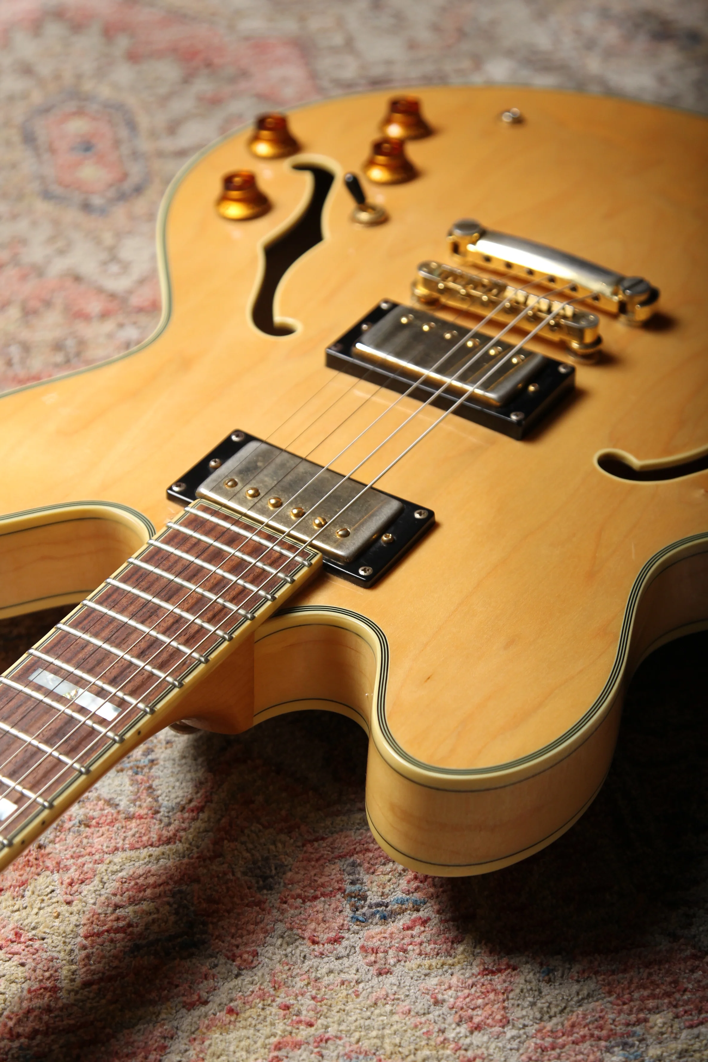 2003 Epiphone Sheraton Earlier Korean Model - Natural - Pre-Owned - Image 11