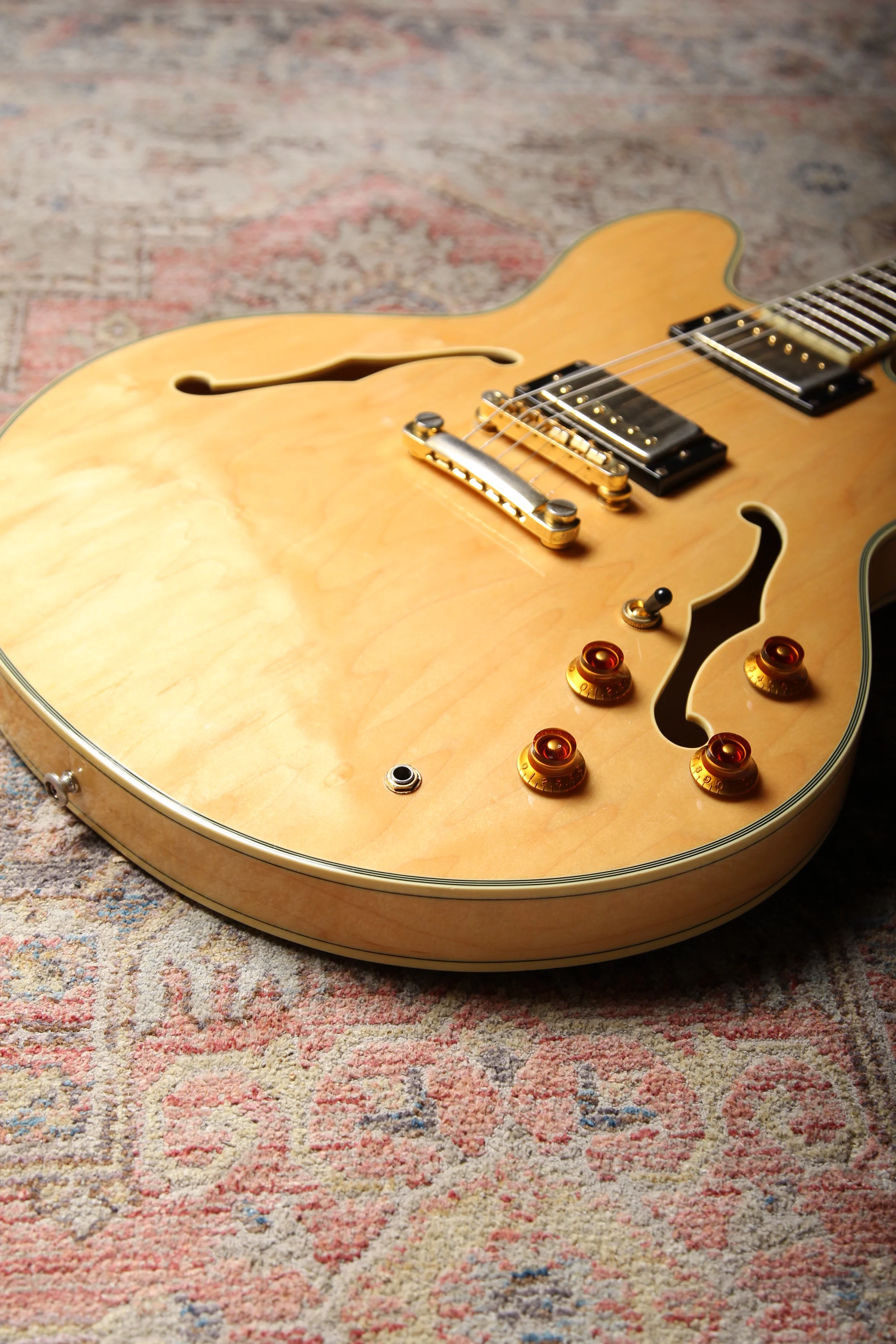 2003 Epiphone Sheraton Earlier Korean Model - Natural - Pre-Owned - Image 13