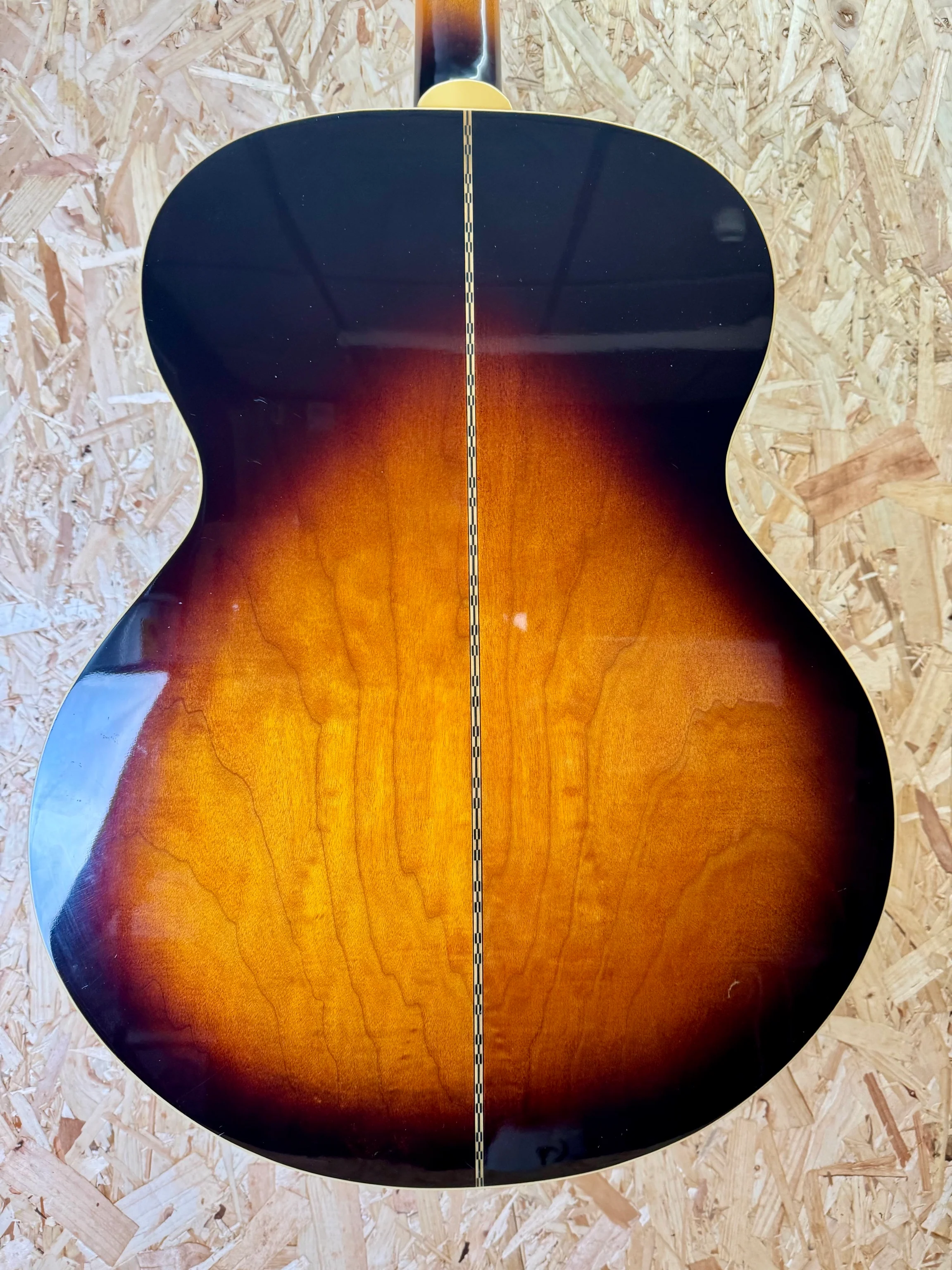 2004 Epiphone EJ-200 Vintage Sunburst Peerless Korea - Pre-owned - Image 5