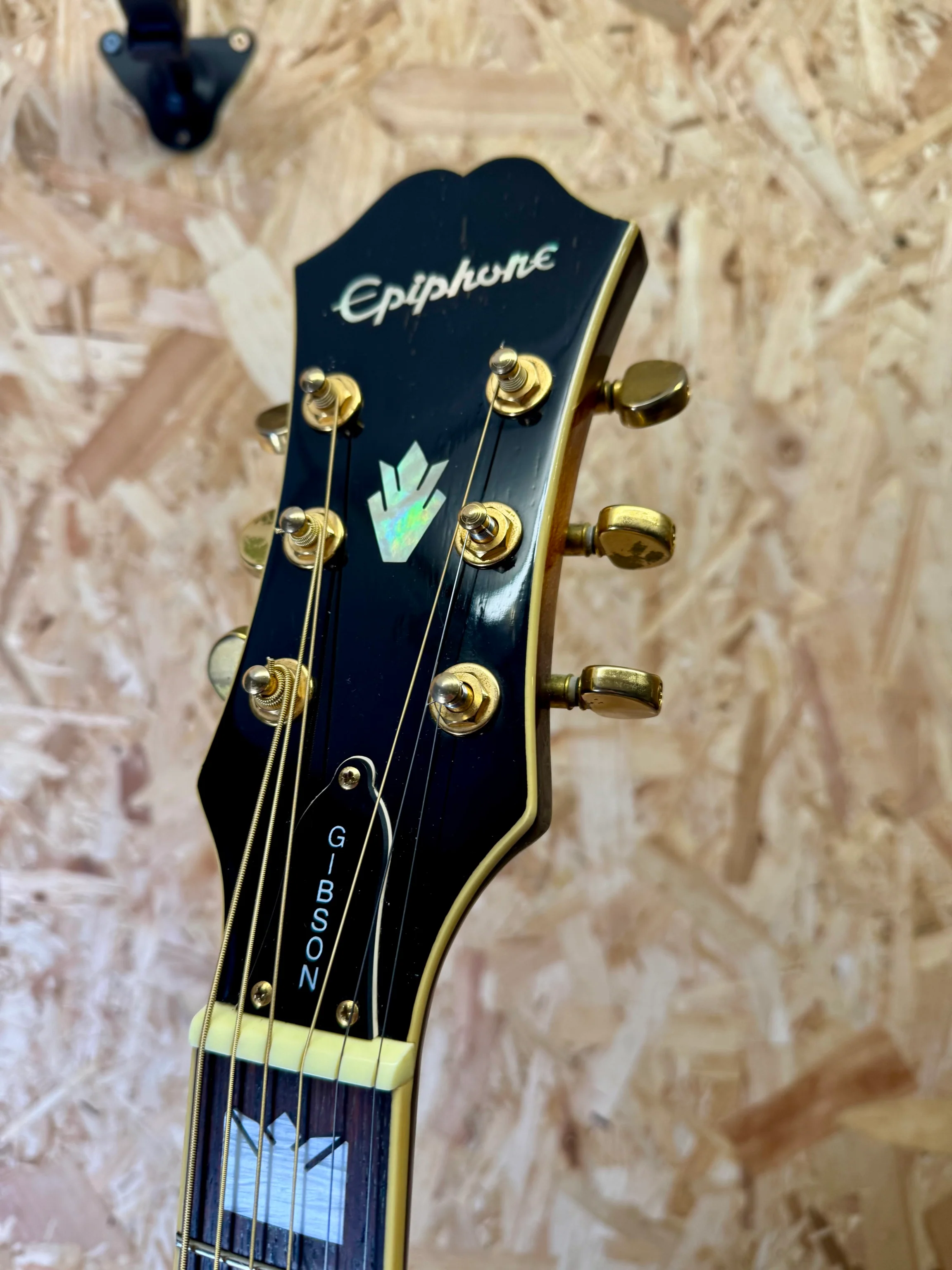 2004 Epiphone EJ-200 Vintage Sunburst Peerless Korea - Pre-owned - Image 9