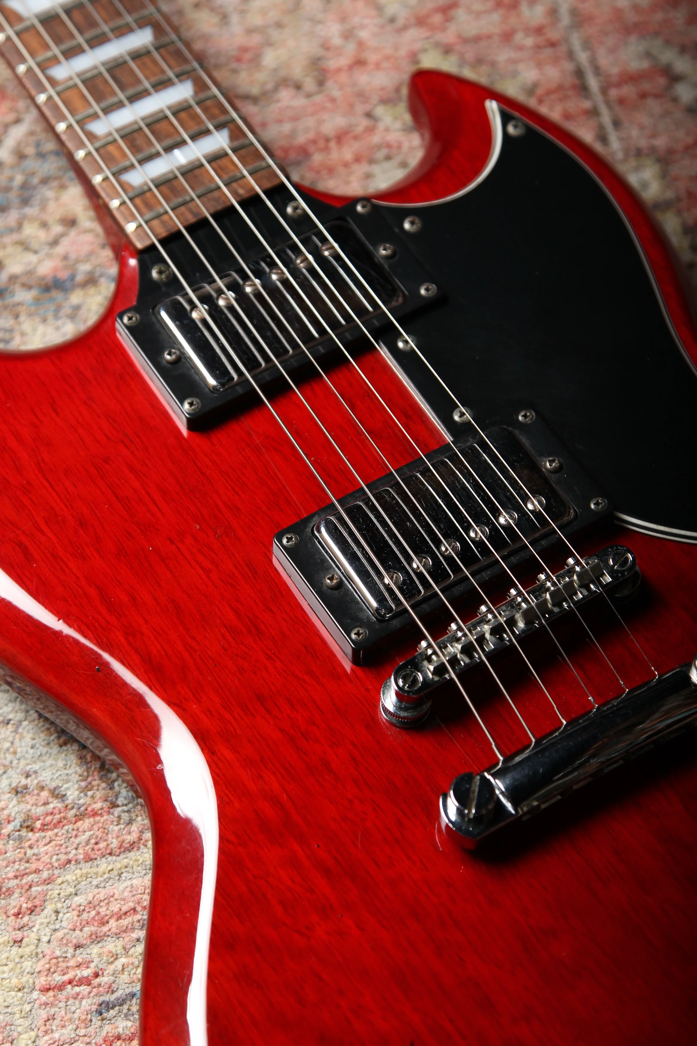 Pre-Owned 2005 Epiphone SG - Cherry Red - Image 12