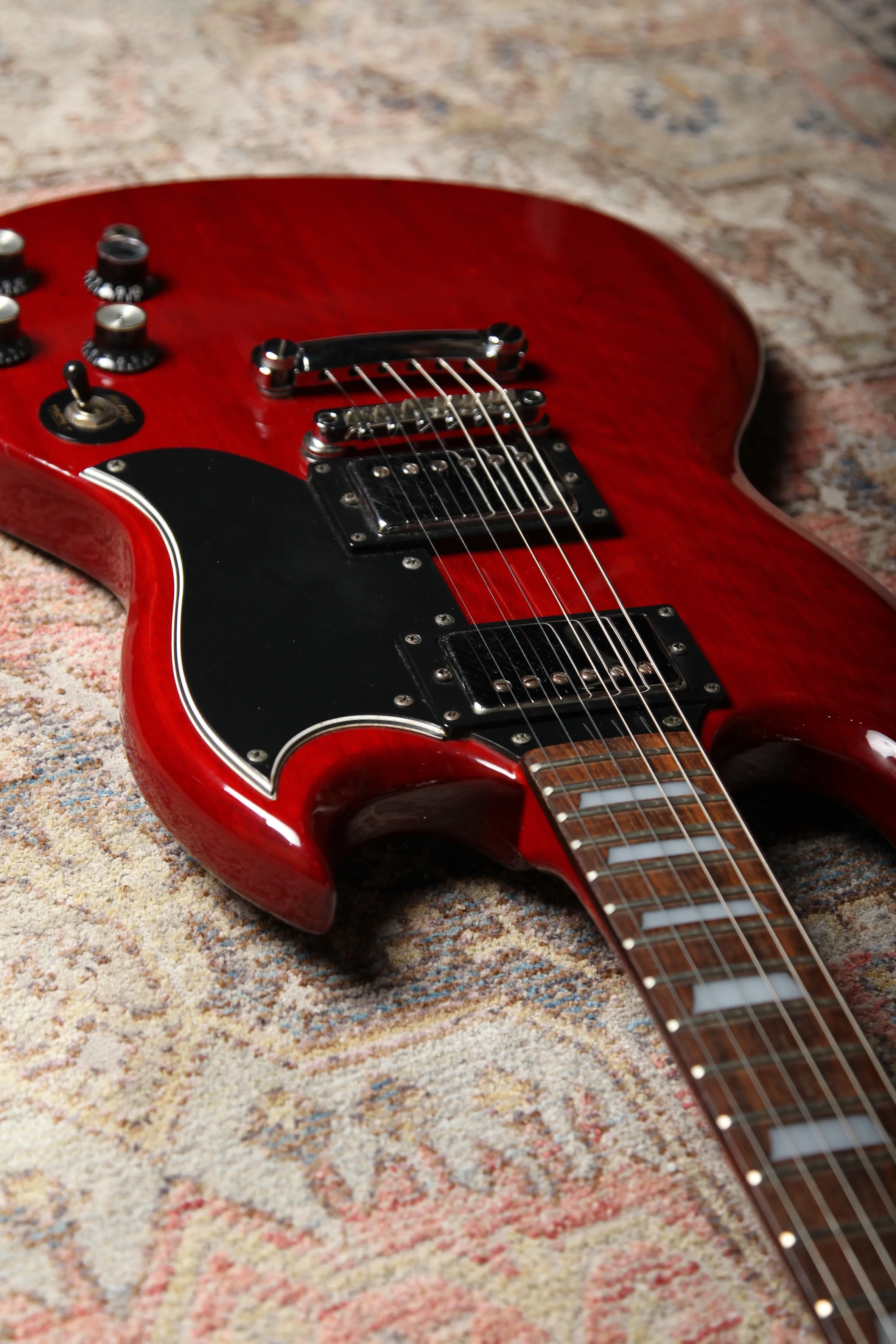 Pre-Owned 2005 Epiphone SG - Cherry Red - Image 13