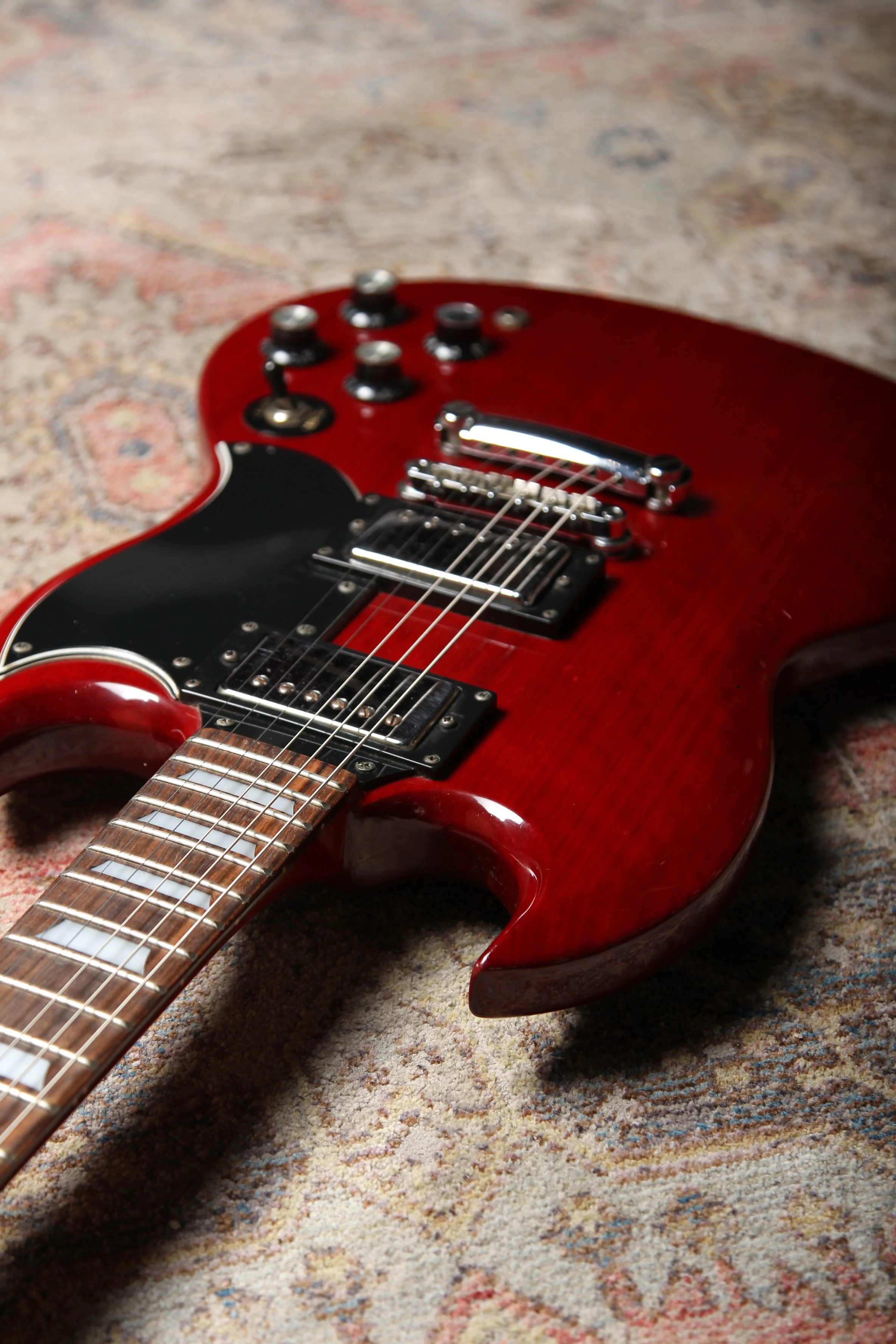 Pre-Owned 2005 Epiphone SG - Cherry Red - Image 14