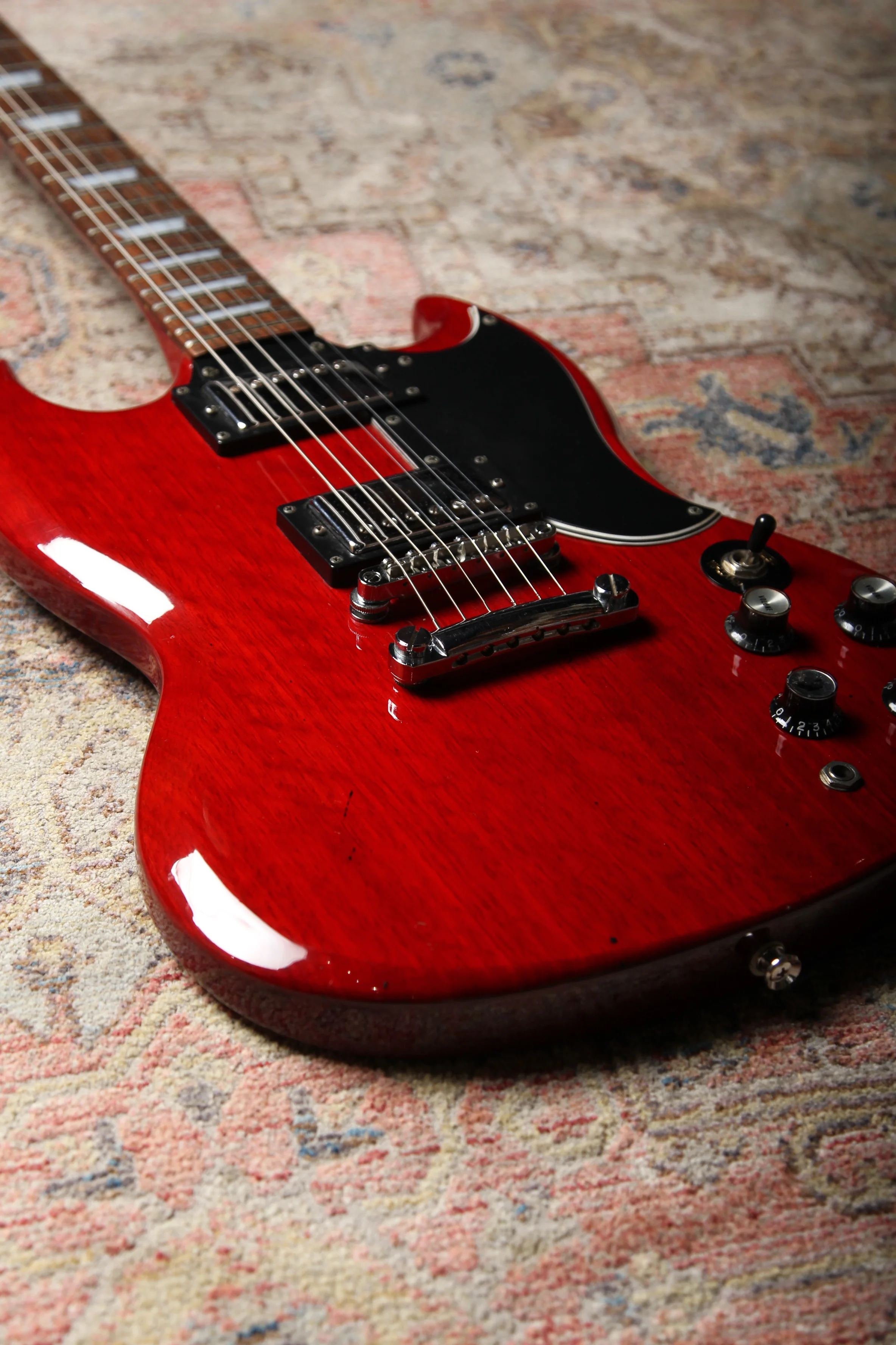 Pre-Owned 2005 Epiphone SG - Cherry Red - Image 15