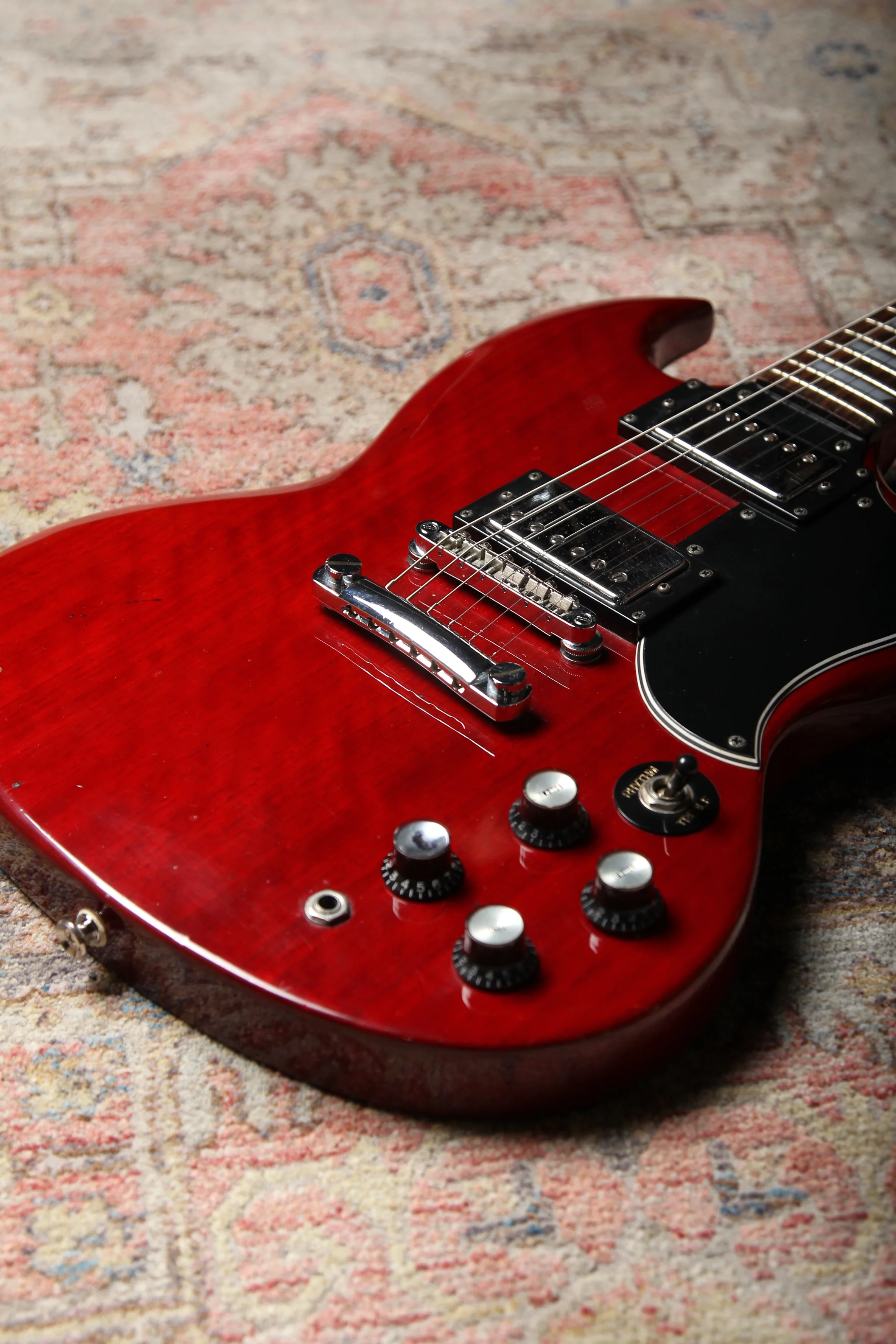Pre-Owned 2005 Epiphone SG - Cherry Red - Image 16
