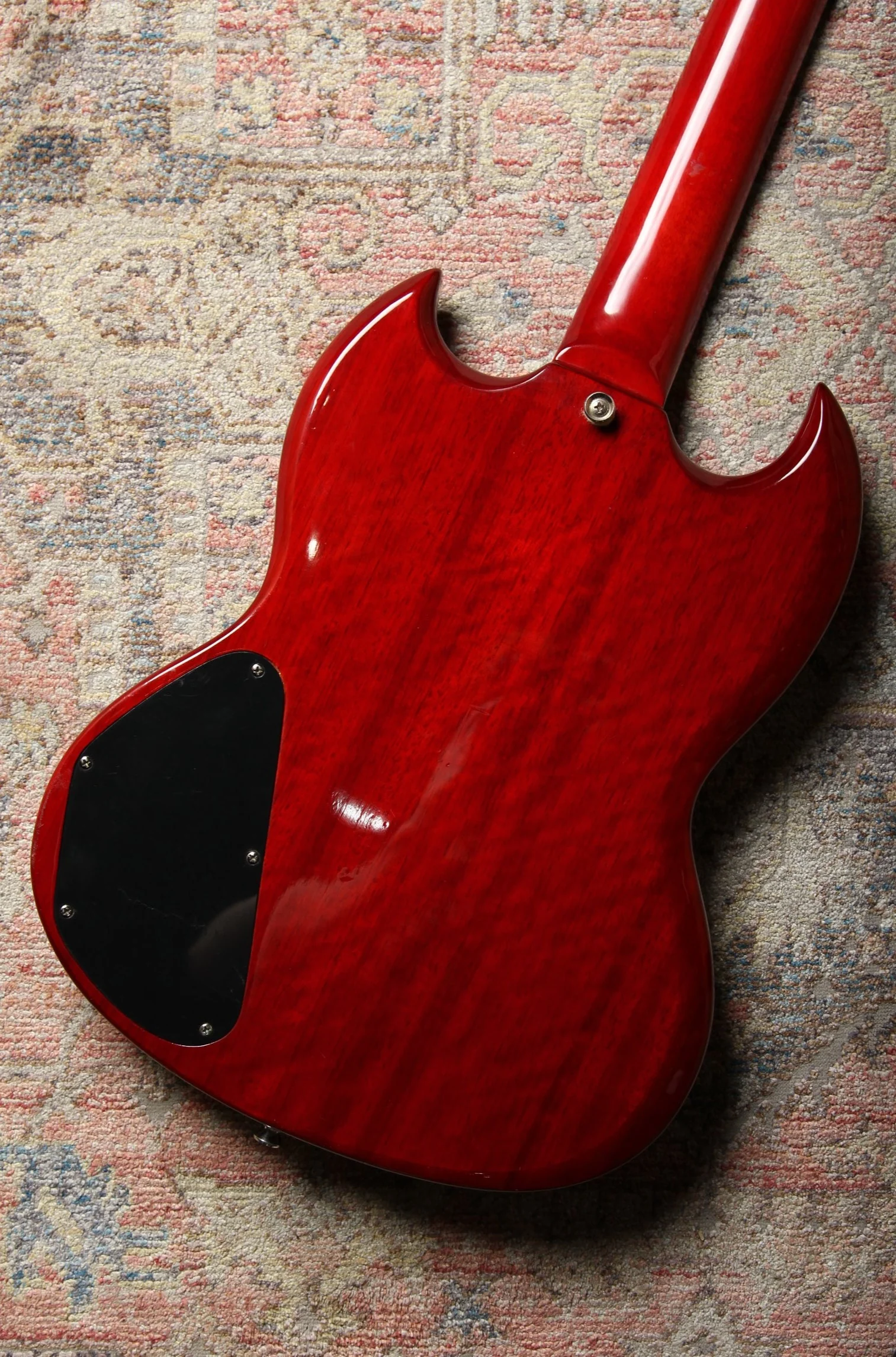 Pre-Owned 2005 Epiphone SG - Cherry Red - Image 3