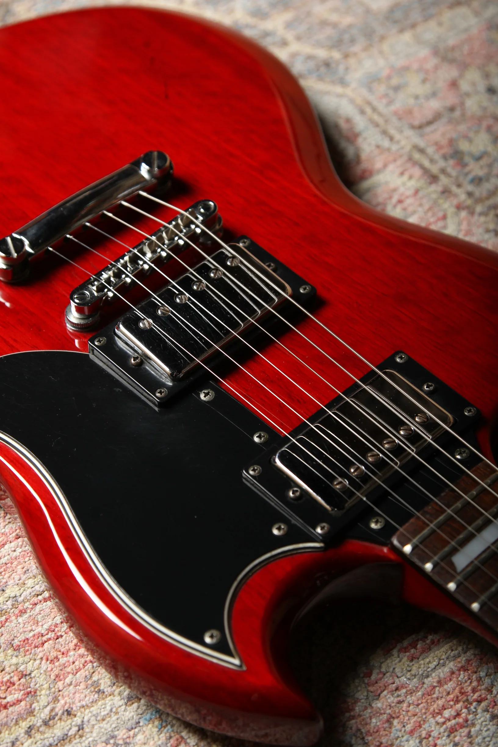 Pre-Owned 2005 Epiphone SG - Cherry Red - Image 8