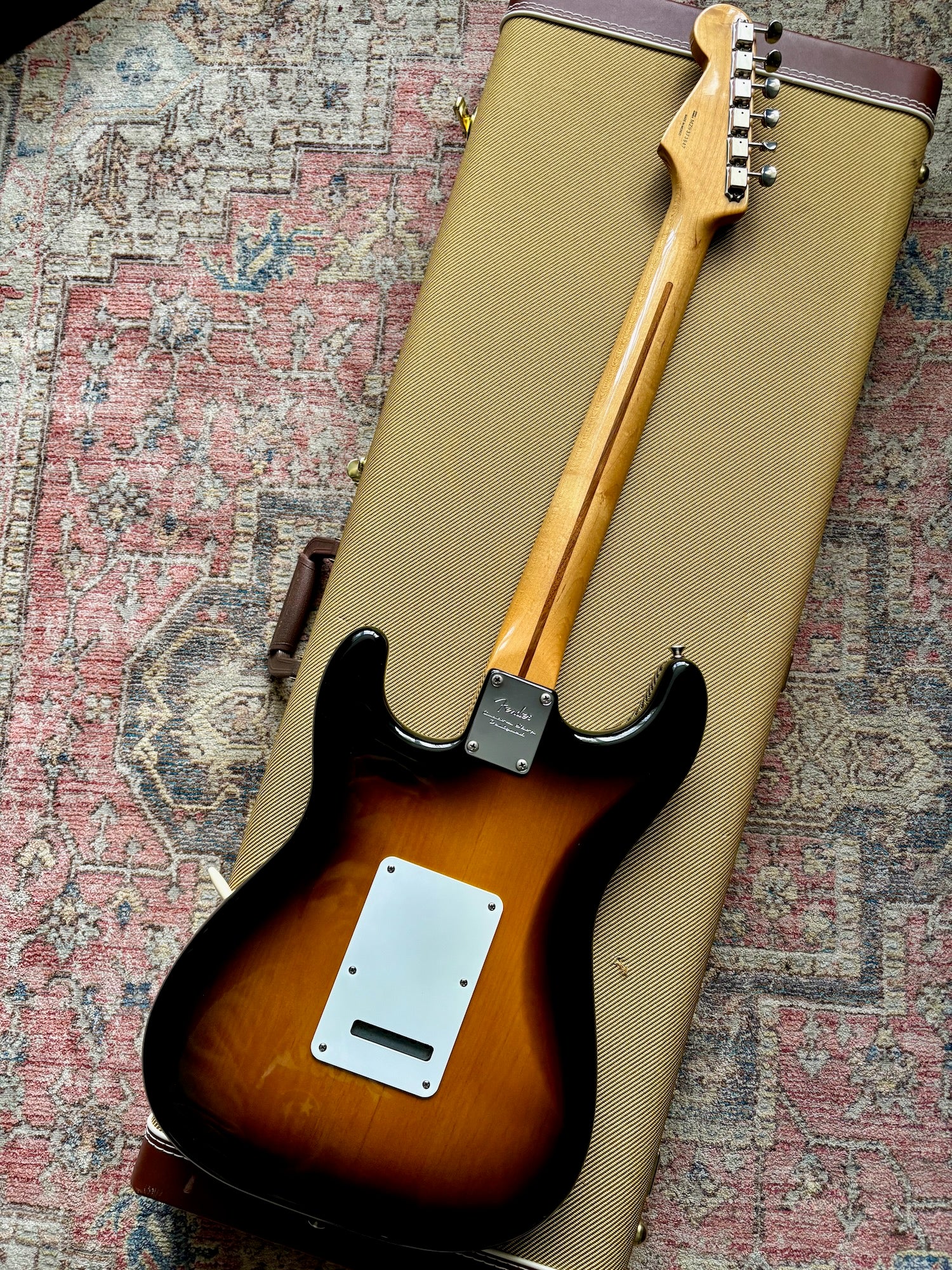 Pre-owned - 2009 Fender Stratocaster 50's Classic Player Custom Shop Designed - Sunburst - Image 16