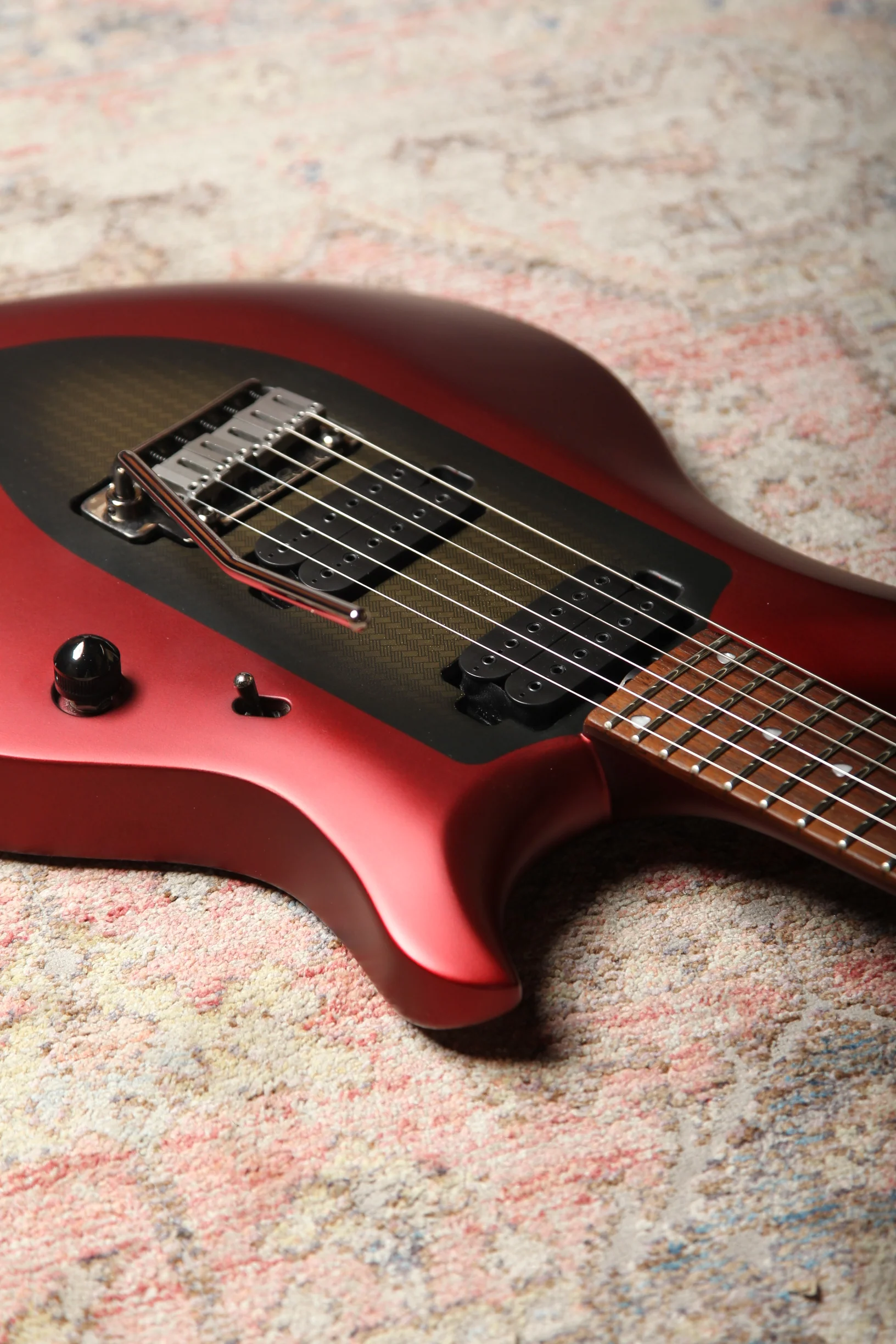 Pre-Owned Sterling by Music Man Majesty MAJ100 - Ice Crimson Red - John Petrucci Signature Guitar - Image 13