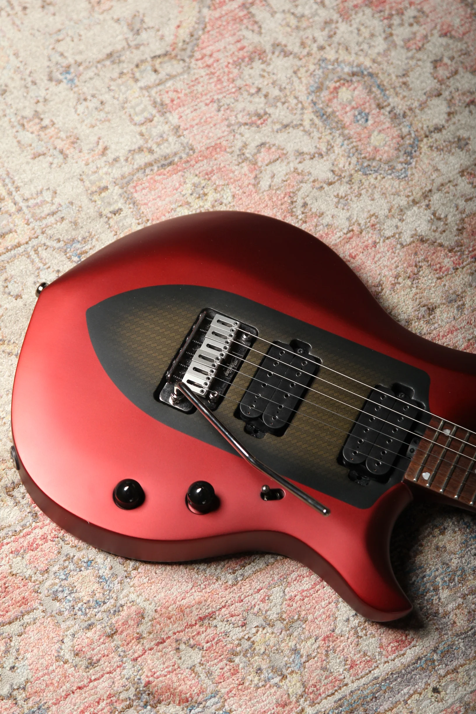 Pre-Owned Sterling by Music Man Majesty MAJ100 - Ice Crimson Red - John Petrucci Signature Guitar - Image 14