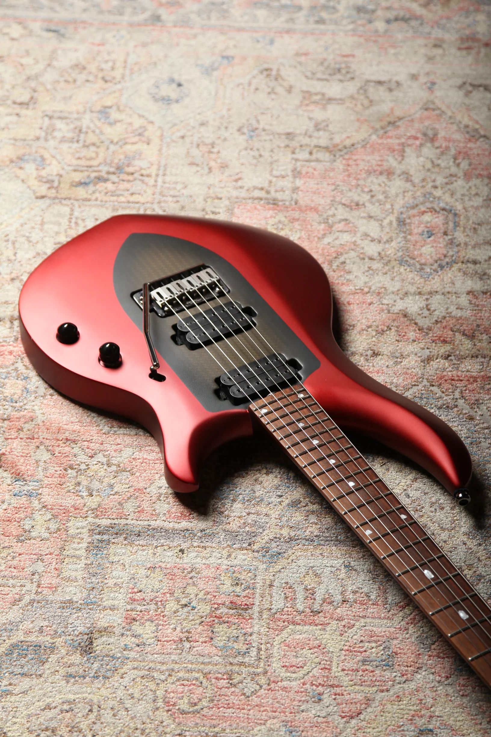 Pre-Owned Sterling by Music Man Majesty MAJ100 - Ice Crimson Red - John Petrucci Signature Guitar - Image 15