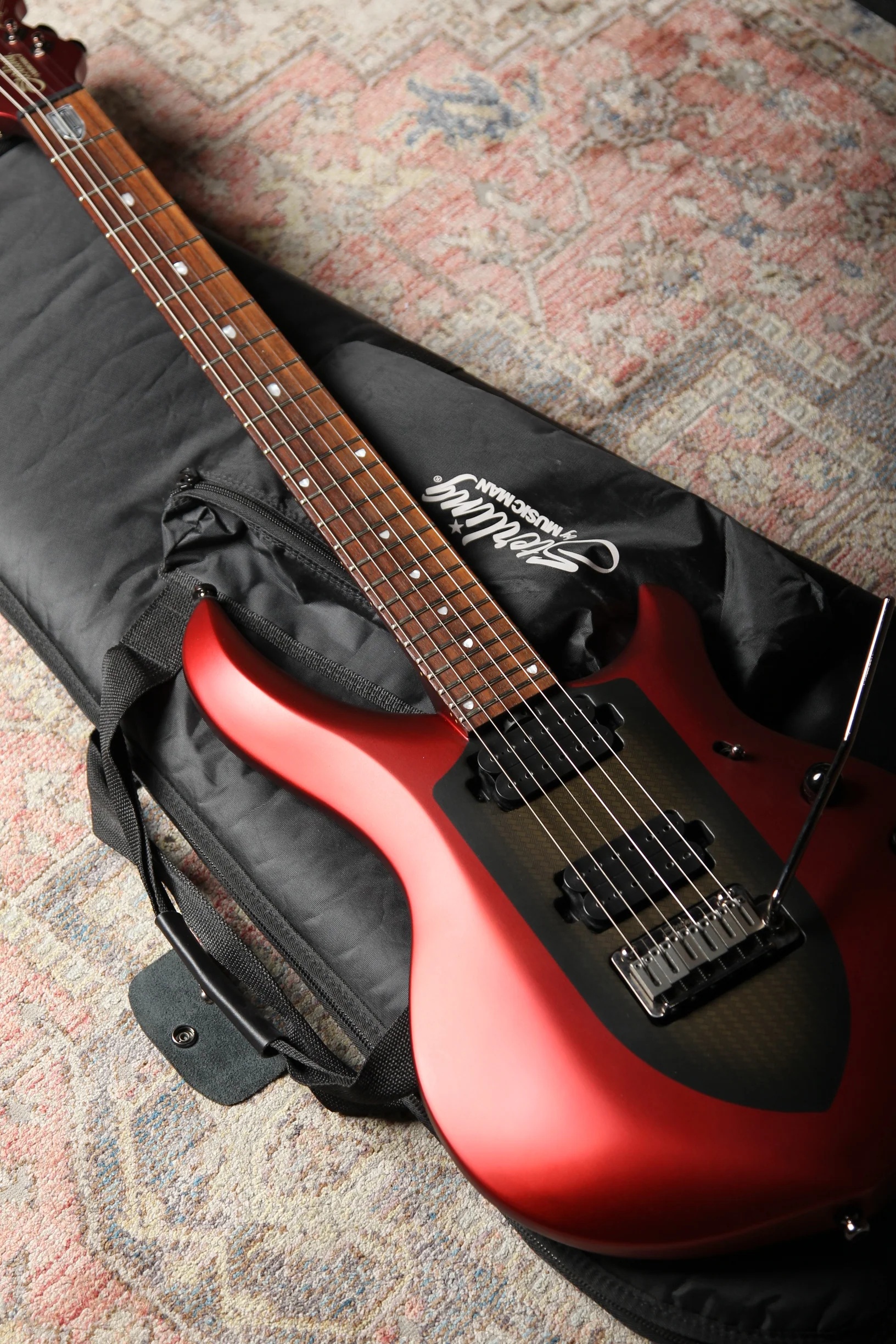 Pre-Owned Sterling by Music Man Majesty MAJ100 - Ice Crimson Red - John Petrucci Signature Guitar - Image 17